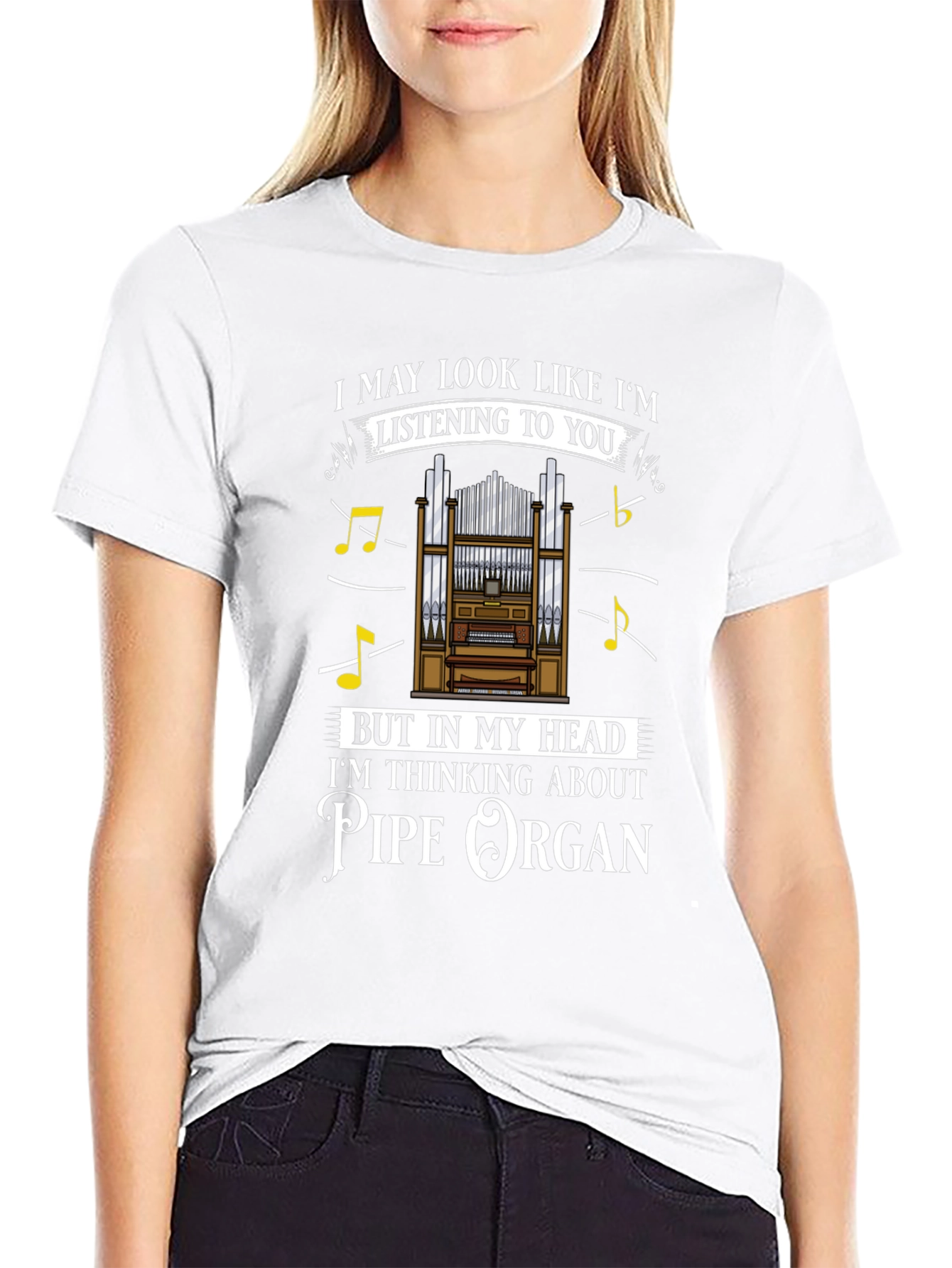 Pipe Organ T-Shirt - Musicians Humor Tee