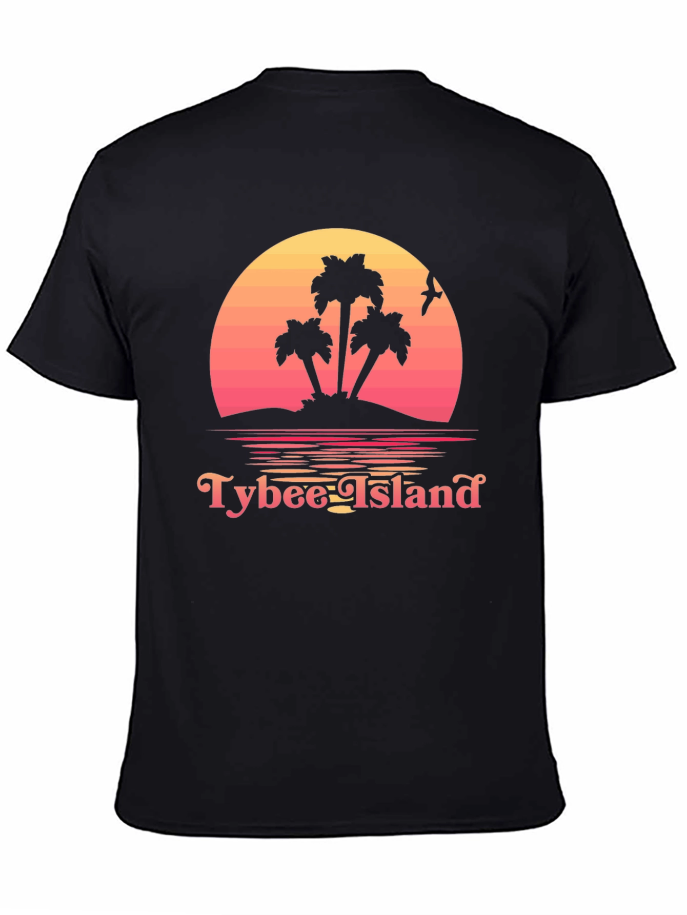 Tybee Island Sunset Graphic T-Shirt