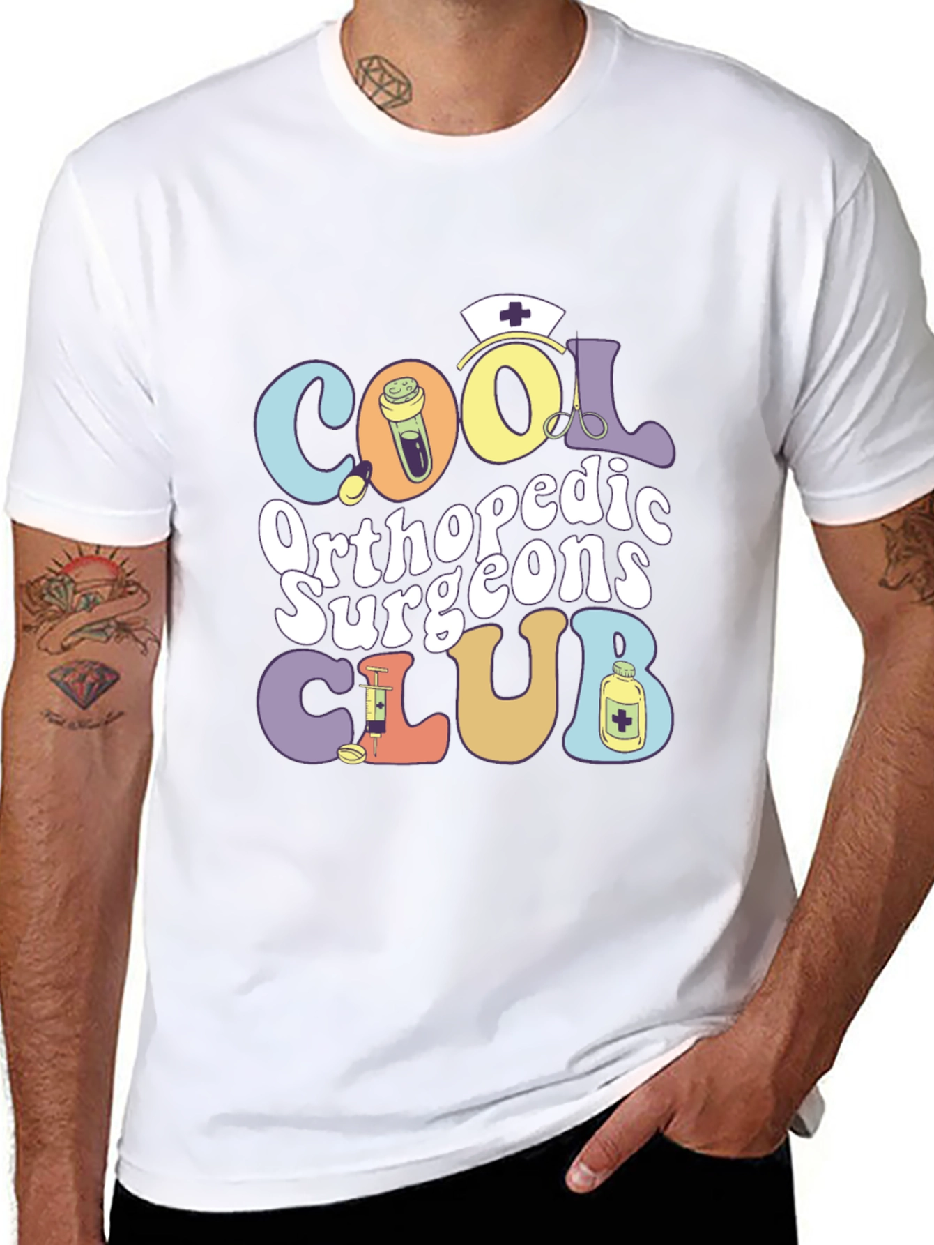 Cool Orthopedic Surgeons Club T-Shirt
