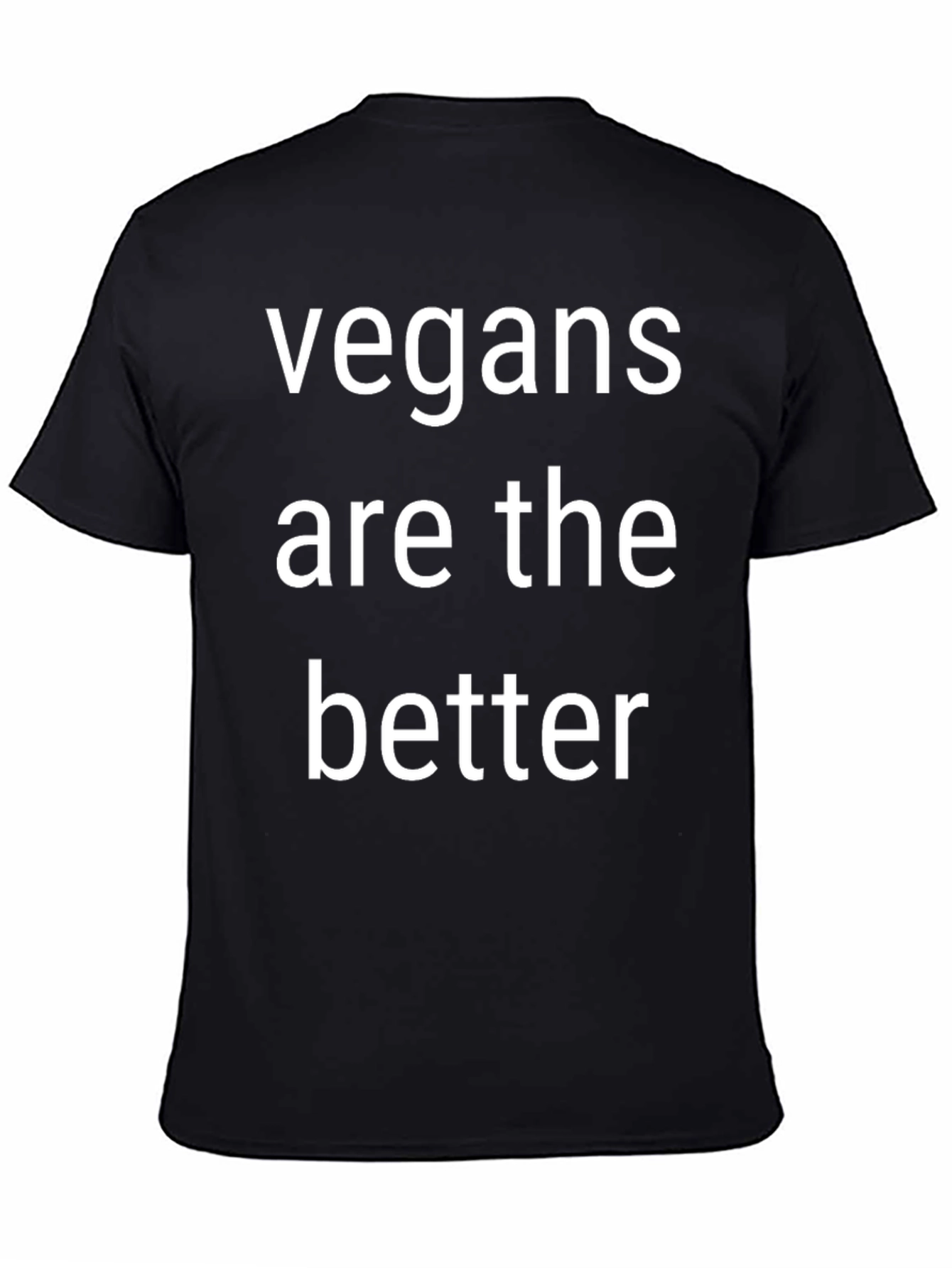 Vegan Slogan T-Shirt - Soft Cotton Tee