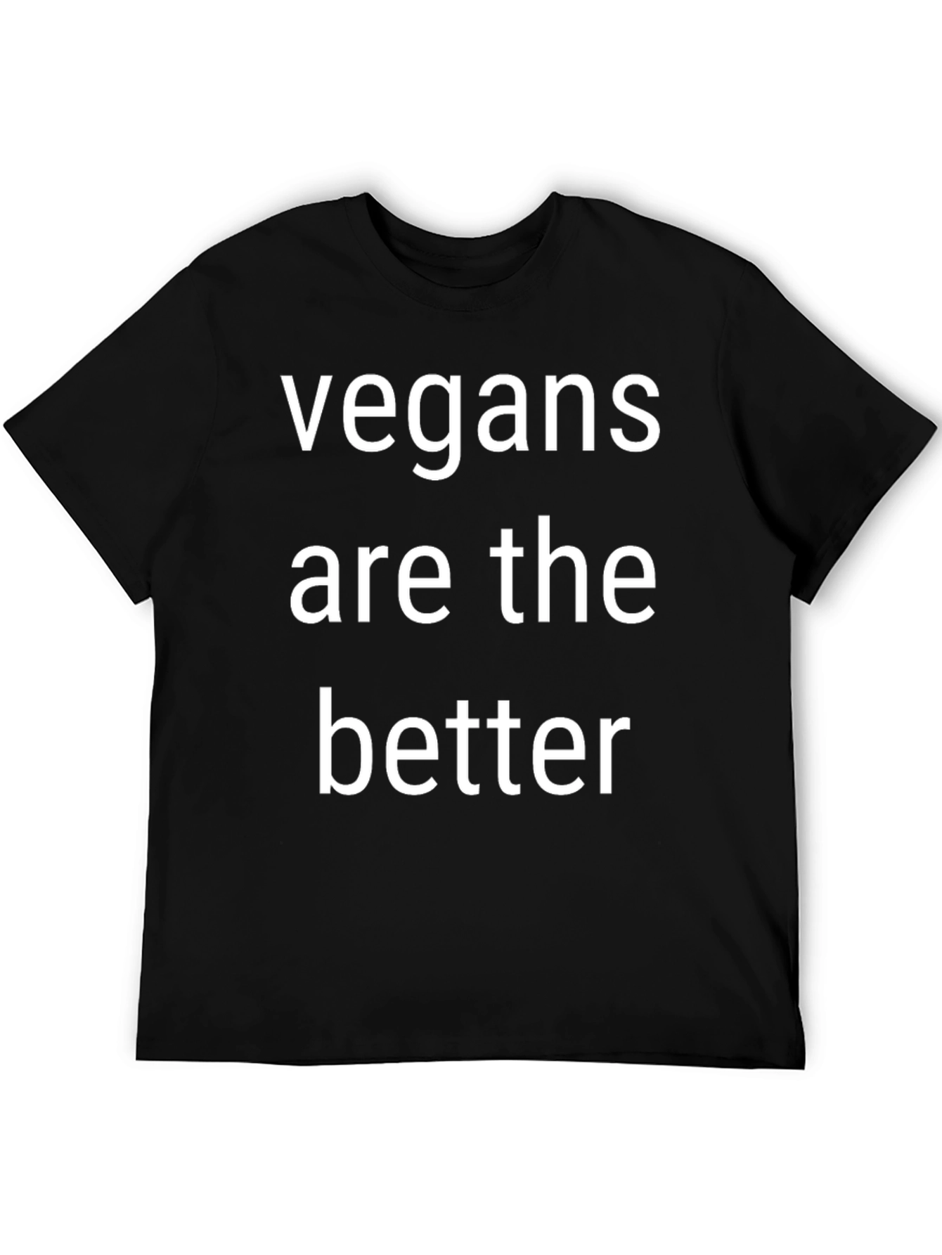 Vegan Slogan T-Shirt - Soft Cotton Tee