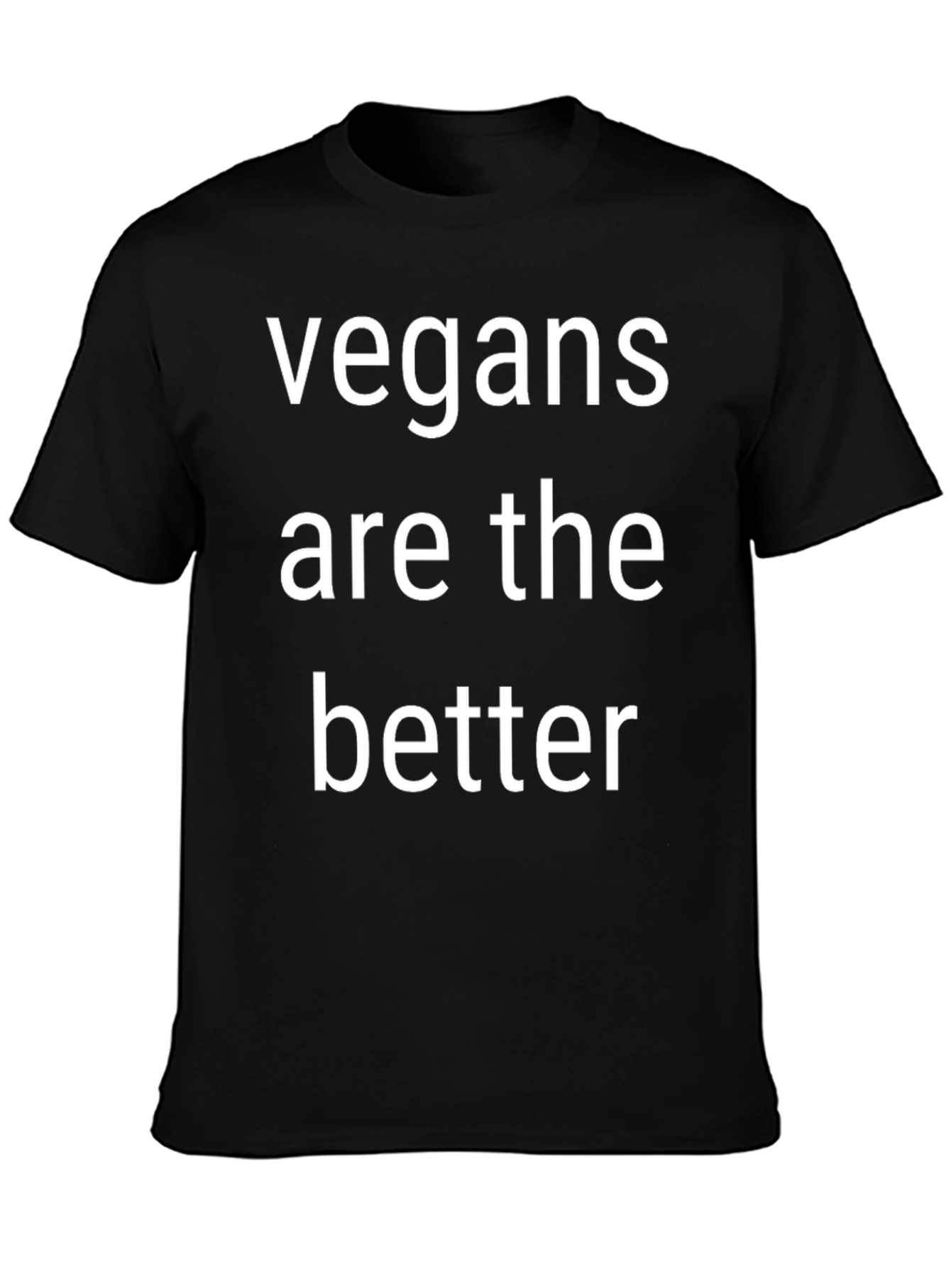 Vegan Slogan T-Shirt - Soft Cotton Tee