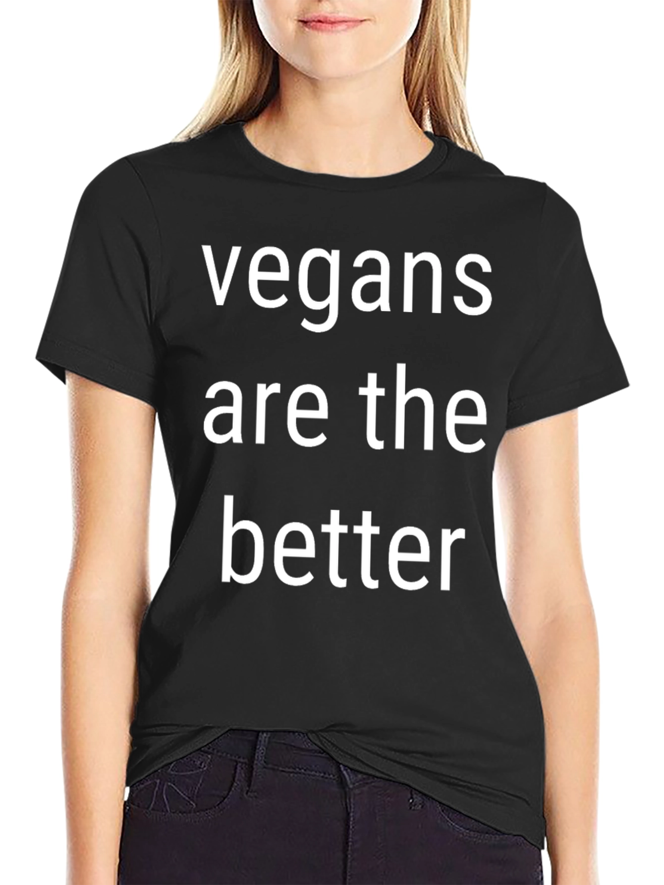 Vegan Slogan T-Shirt - Soft Cotton Tee