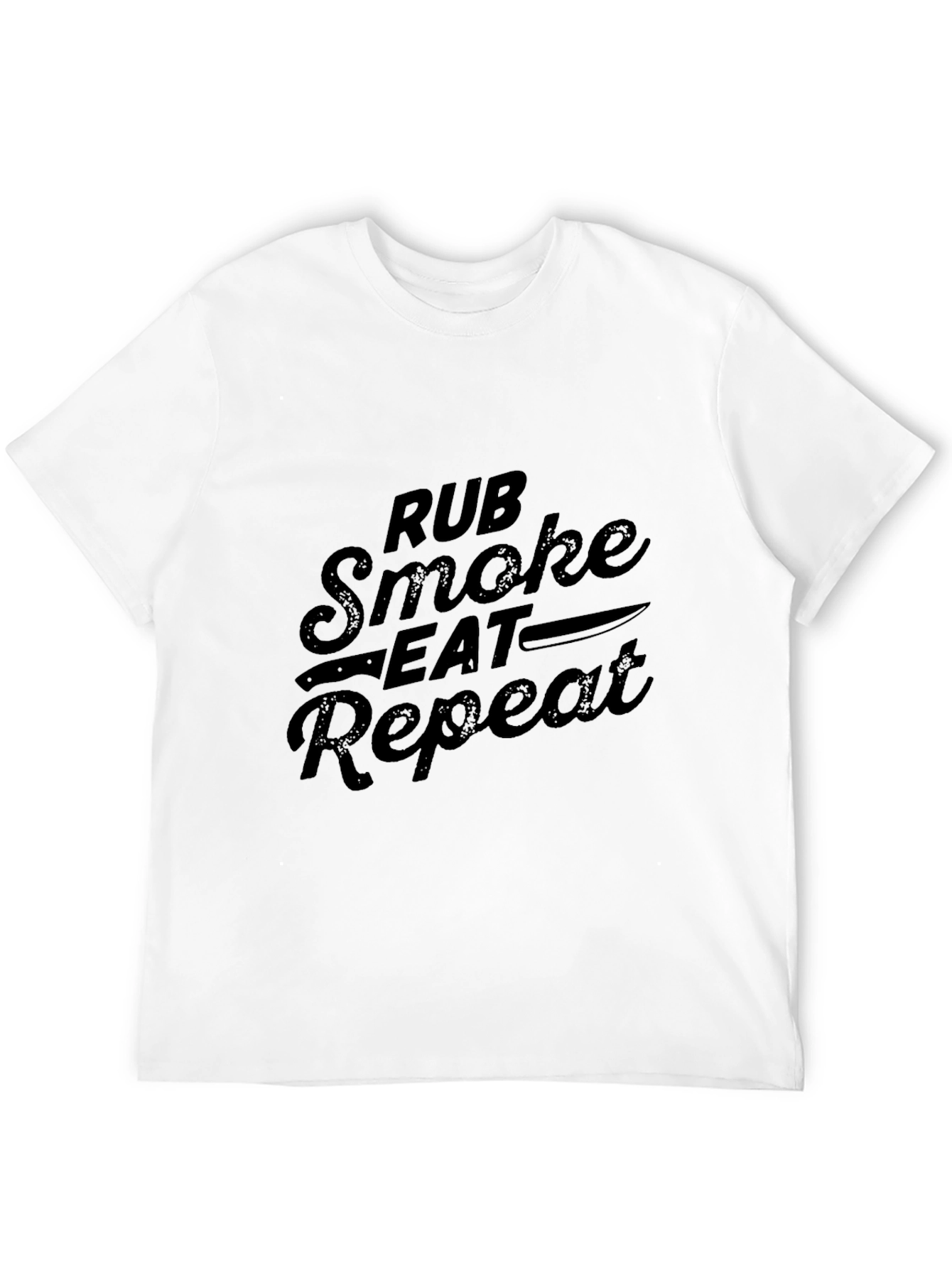 Rub Smoke Eat Repeat BBQ T-Shirt