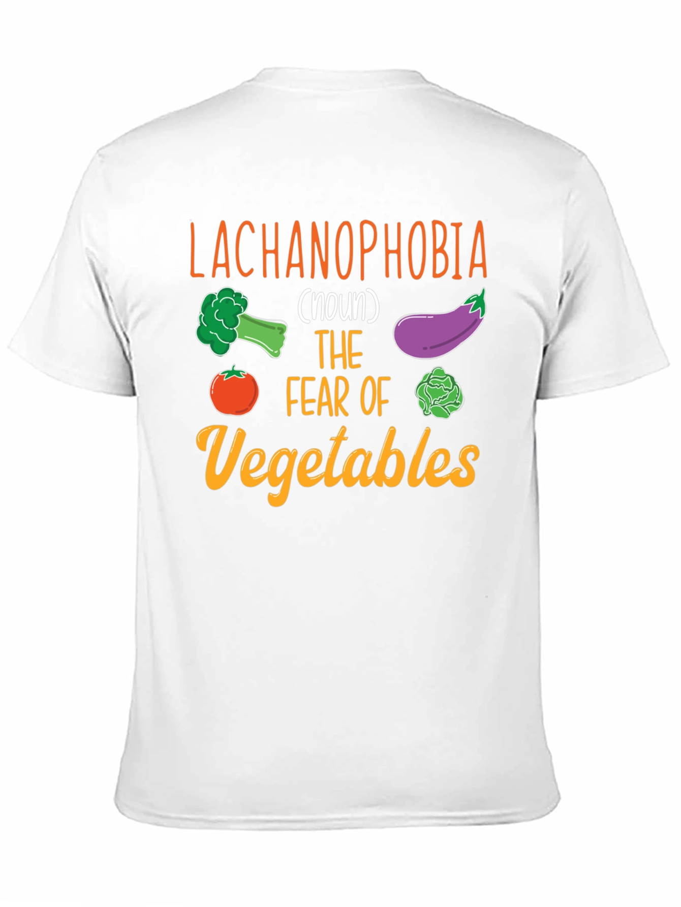 Lachanophobia Vegetable Fear T-Shirt