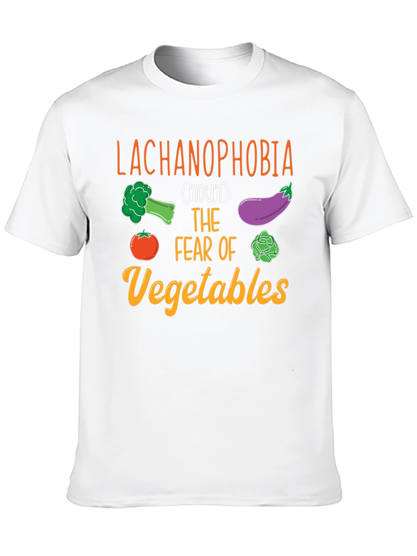 Lachanophobia Vegetable Fear T-Shirt