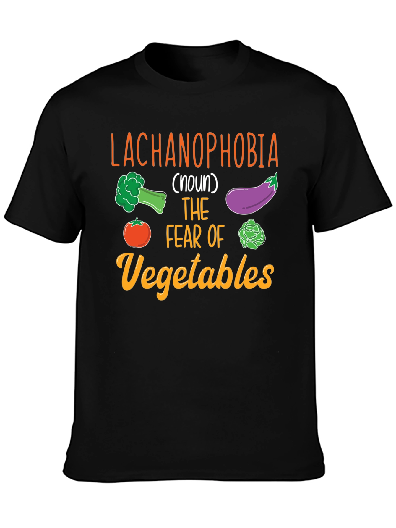 Lachanophobia Vegetable Fear T-Shirt
