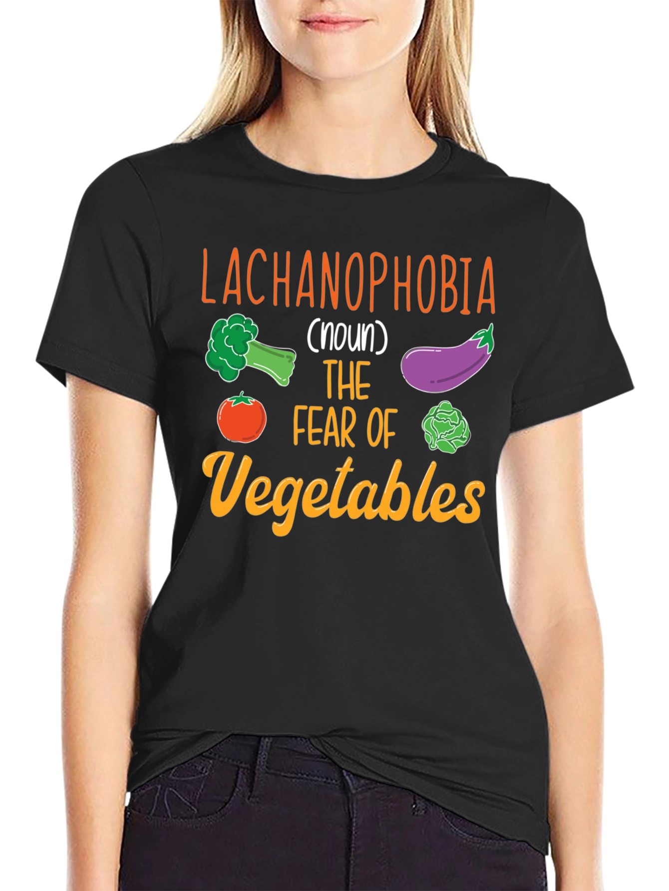 Lachanophobia Vegetable Fear T-Shirt