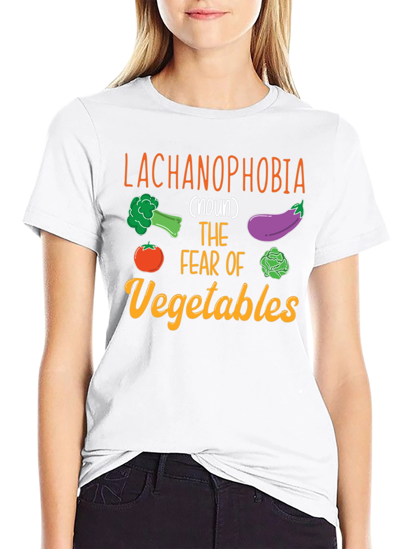 Lachanophobia Vegetable Fear T-Shirt