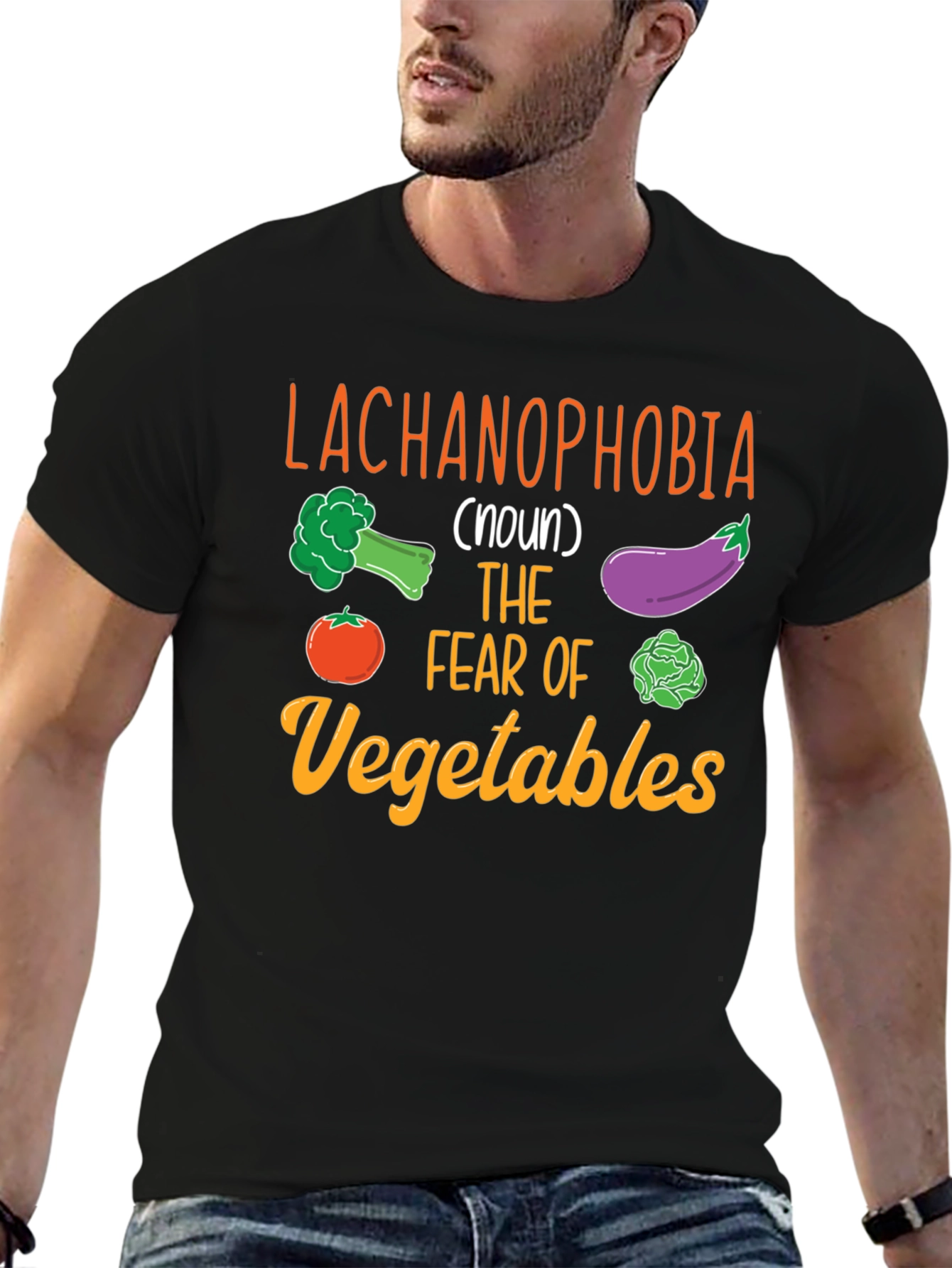 Lachanophobia Vegetable Fear T-Shirt