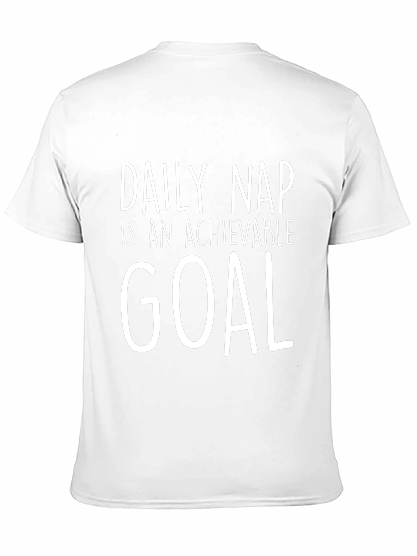 Daily Nap Achievable Goal Graphic T-Shirt