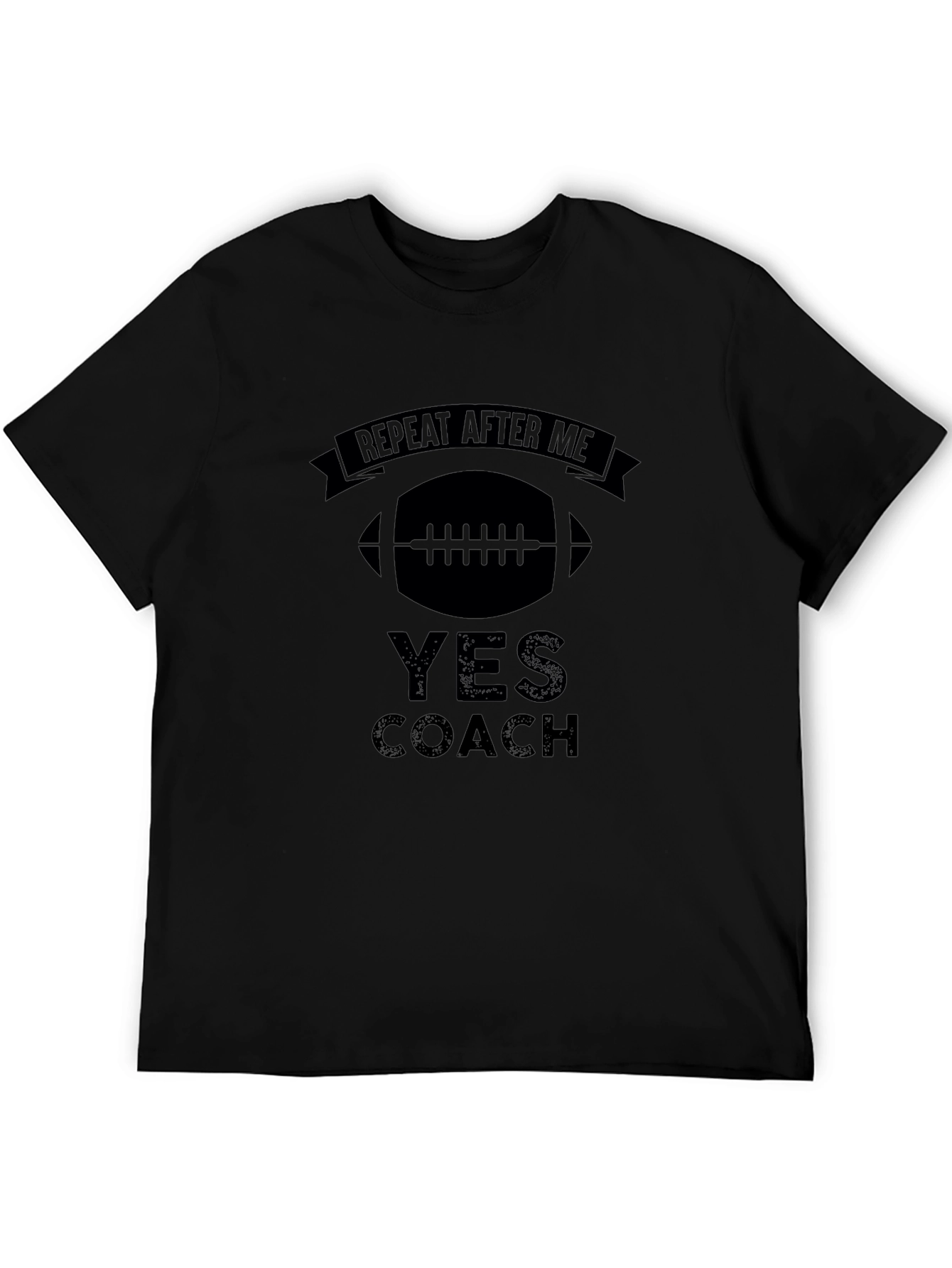 Yes Coach Football Graphic Tee