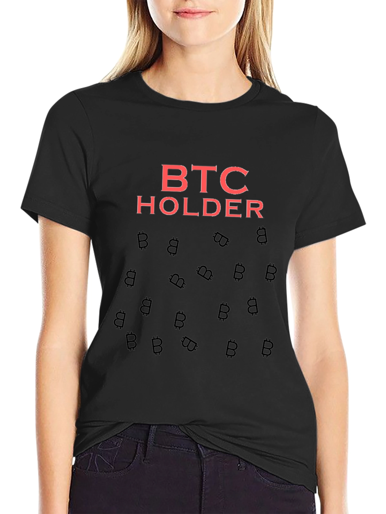 BTC Holder Black T-Shirt