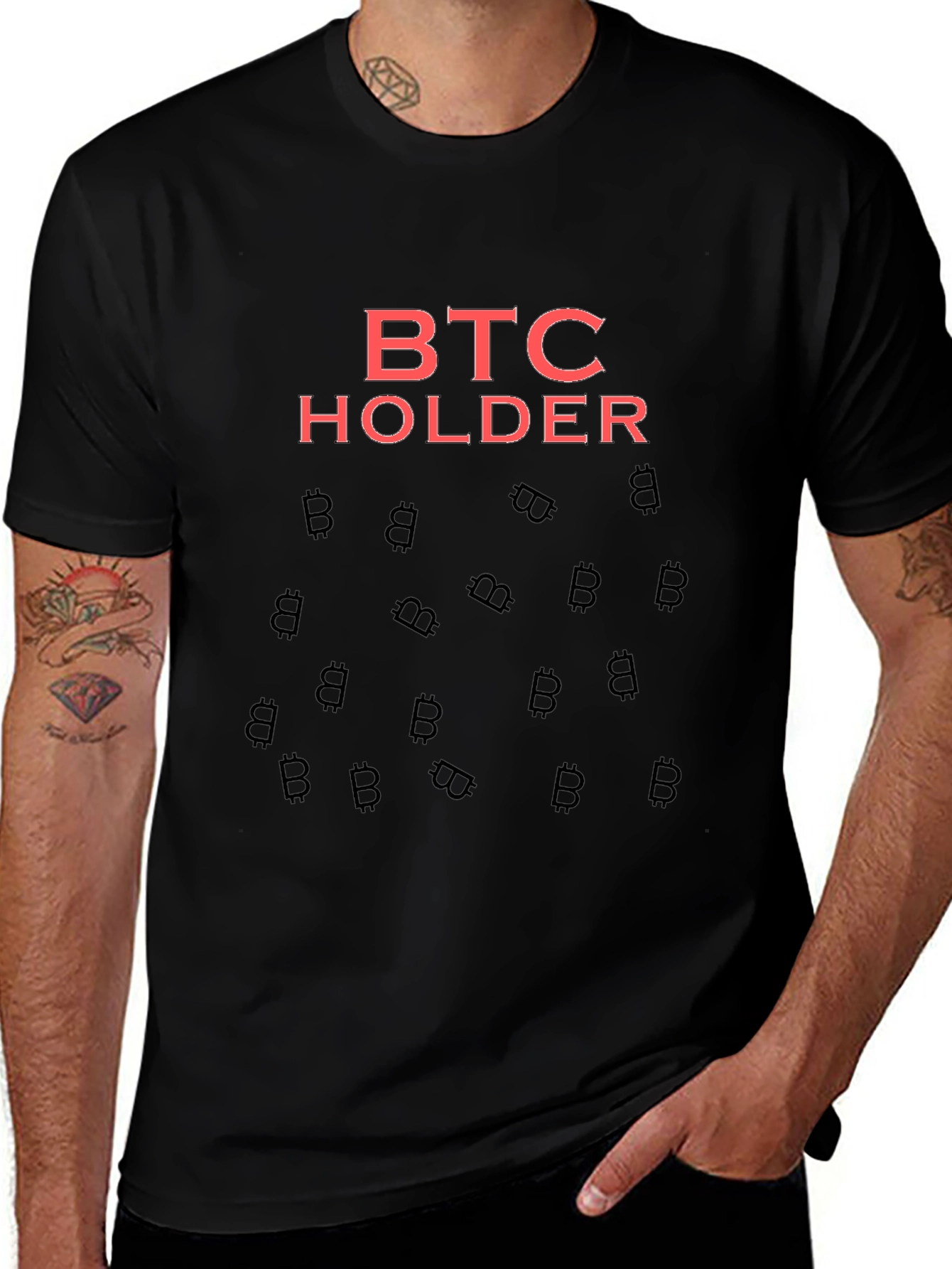 BTC Holder Black T-Shirt