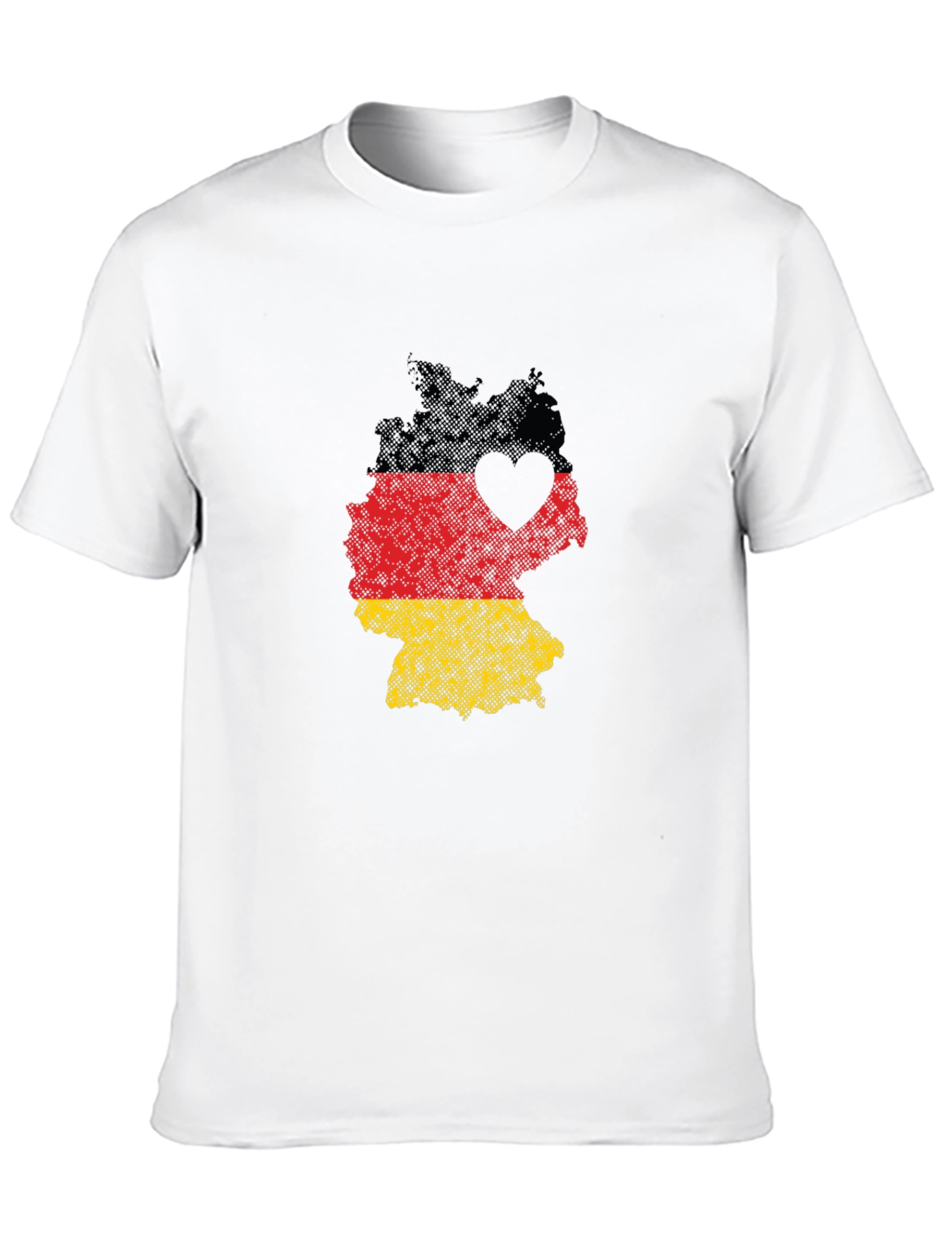 Germany Flag Heart T-Shirt
