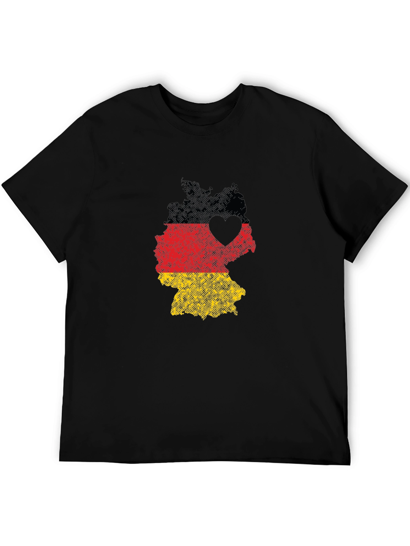Germany Flag Heart T-Shirt