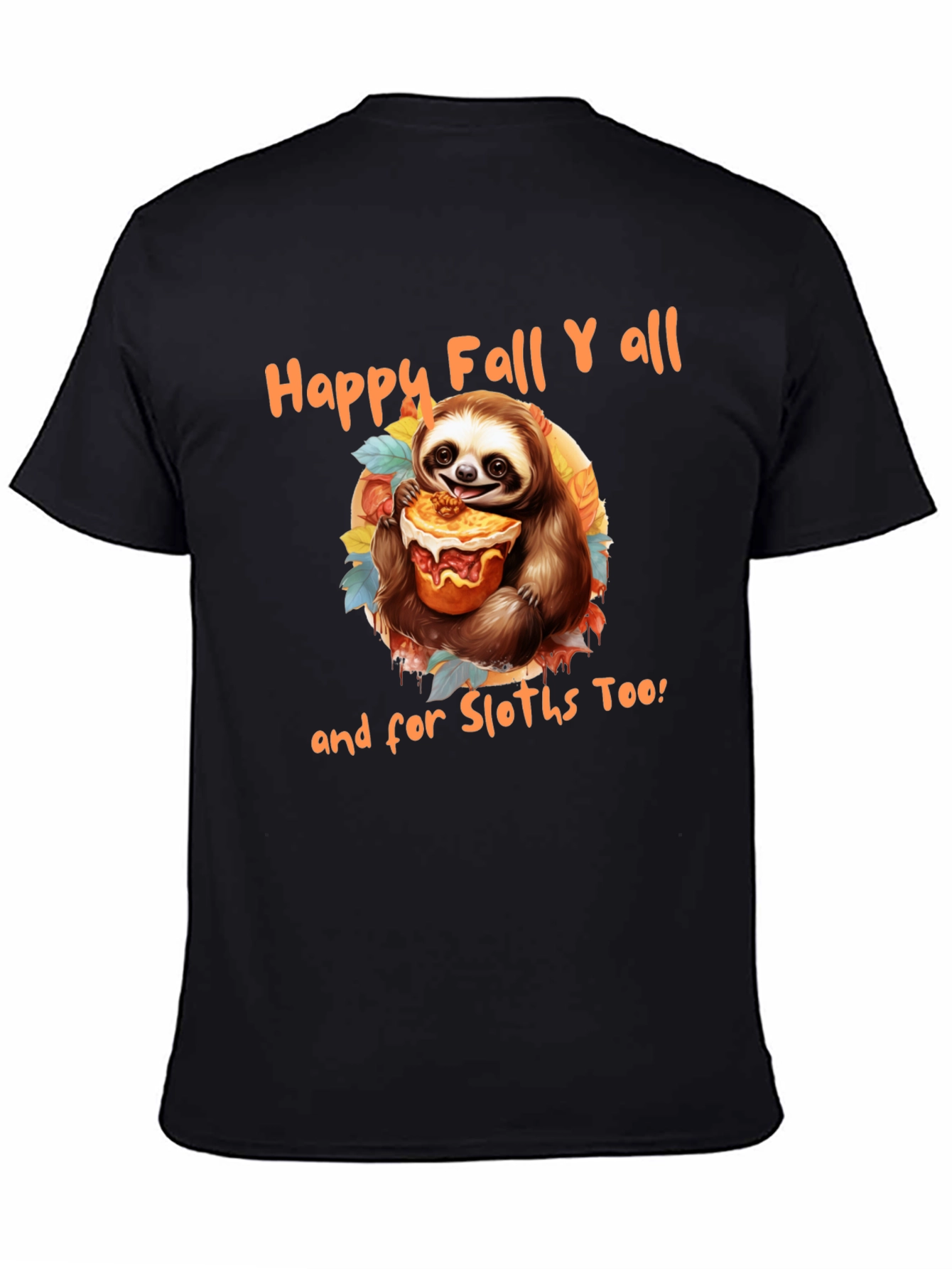 Happy Fall Yall Sloth T-Shirt