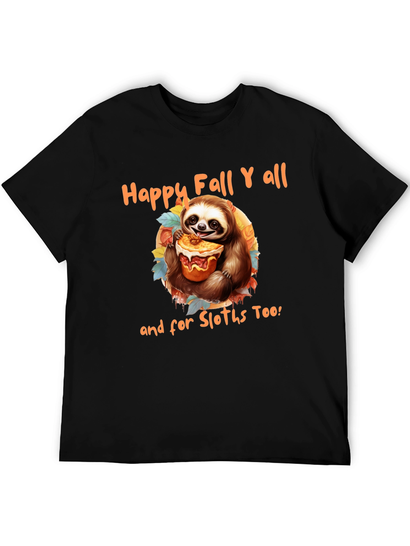 Happy Fall Yall Sloth T-Shirt