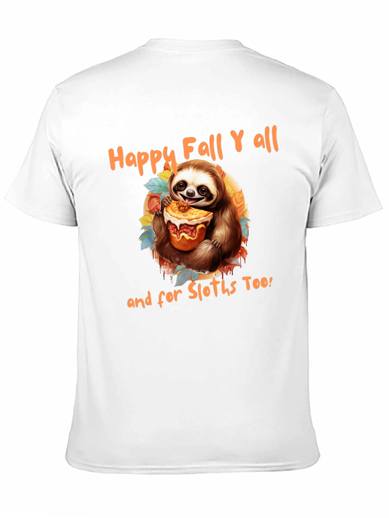 Happy Fall Yall Sloth T-Shirt