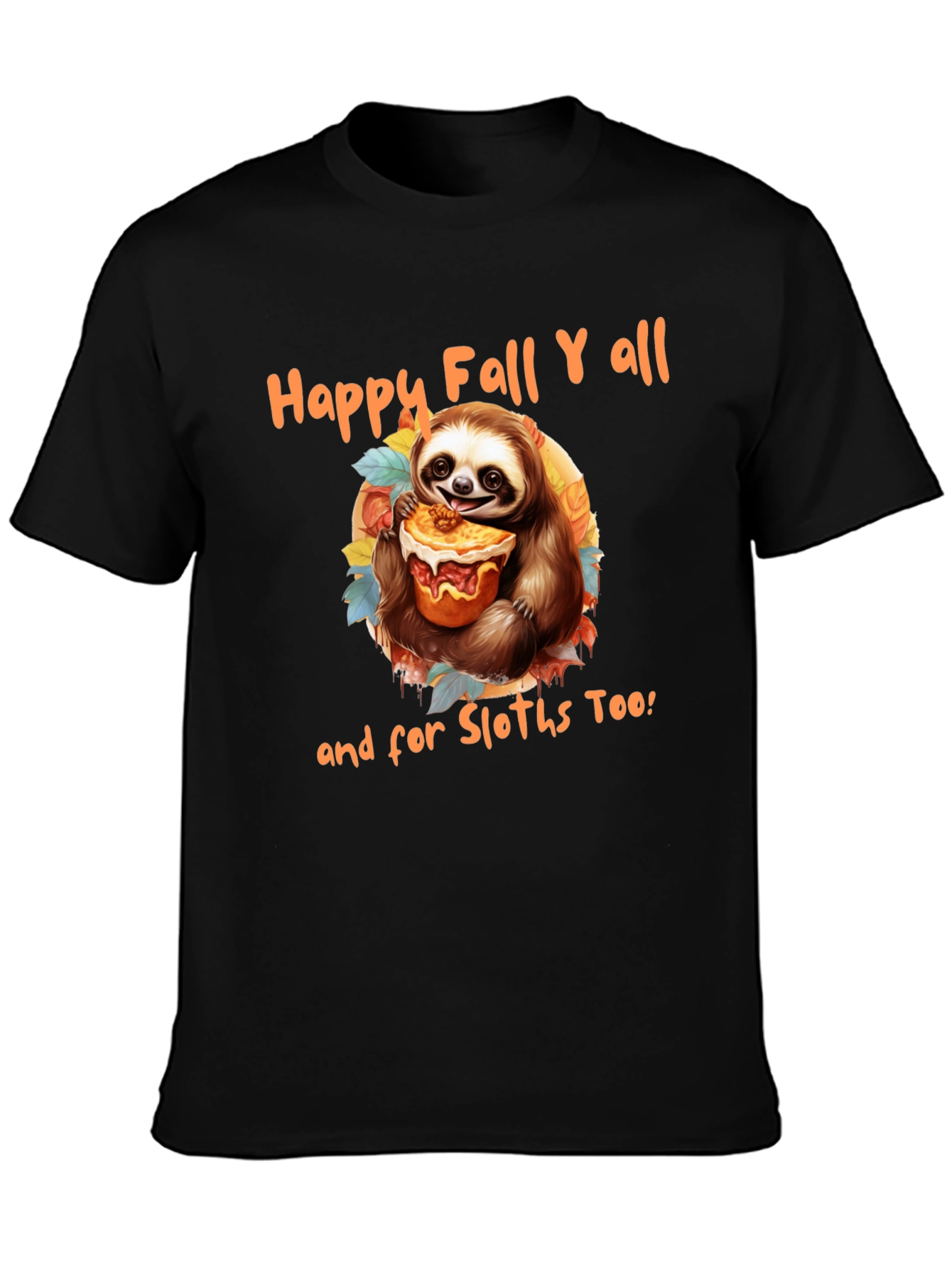 Happy Fall Yall Sloth T-Shirt