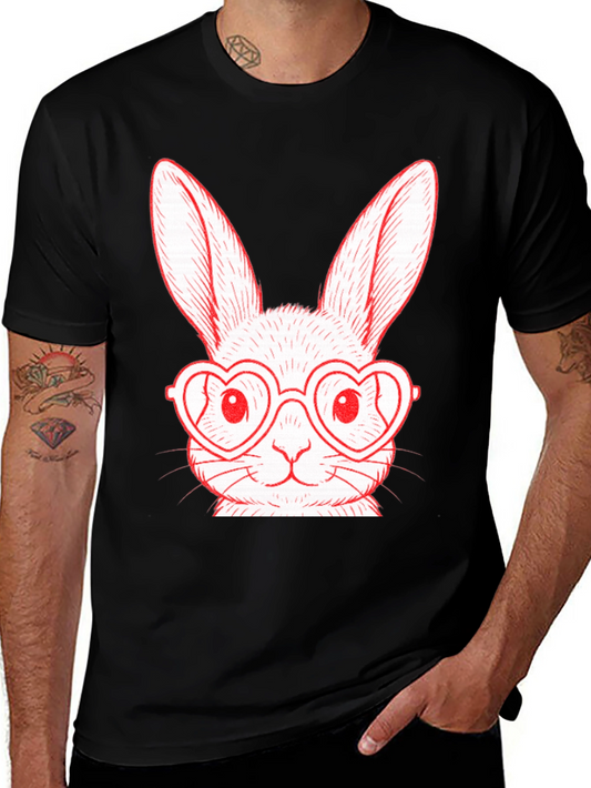 Bunny Heart Glasses T-Shirt