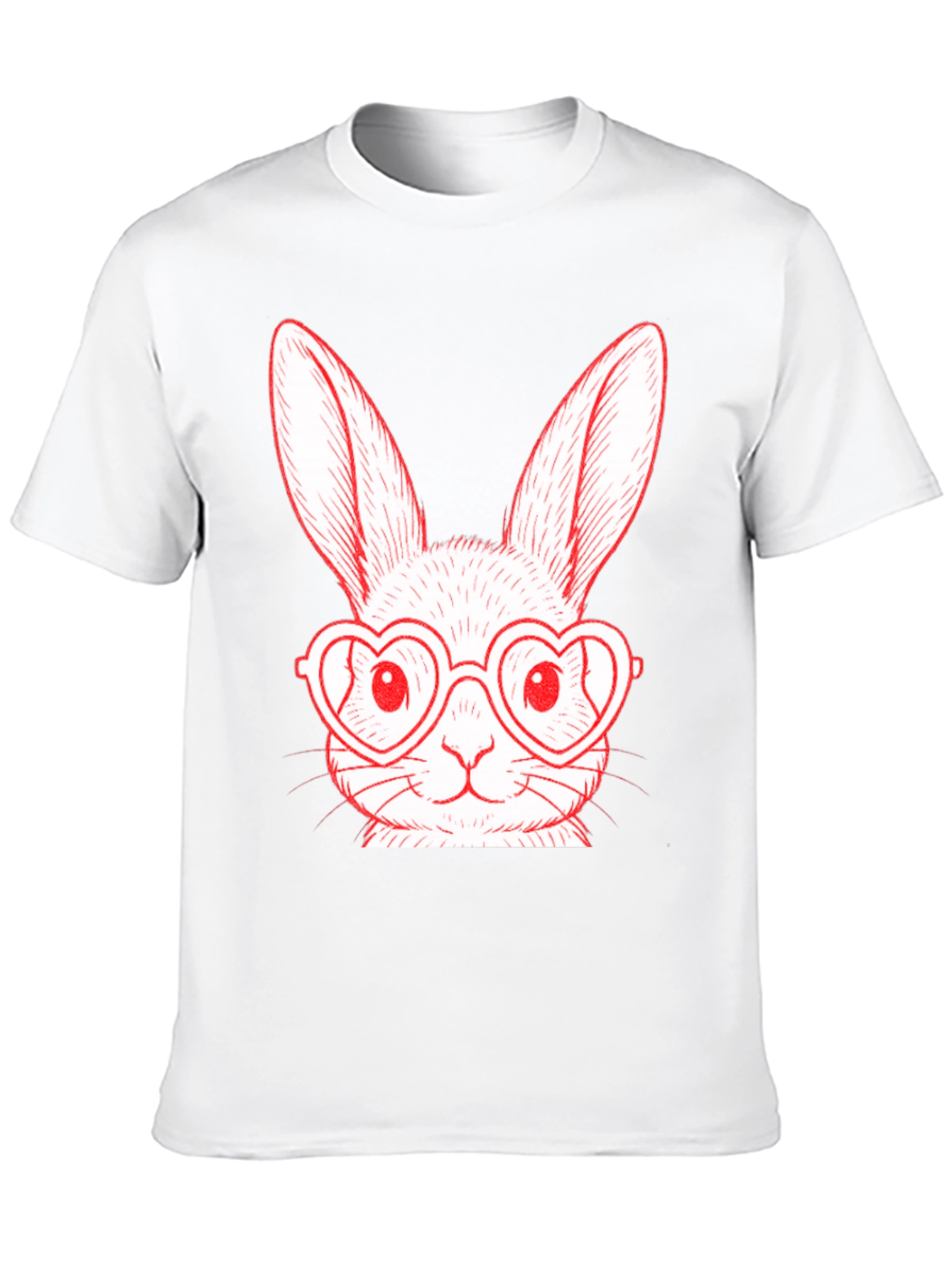 Bunny Heart Glasses T-Shirt