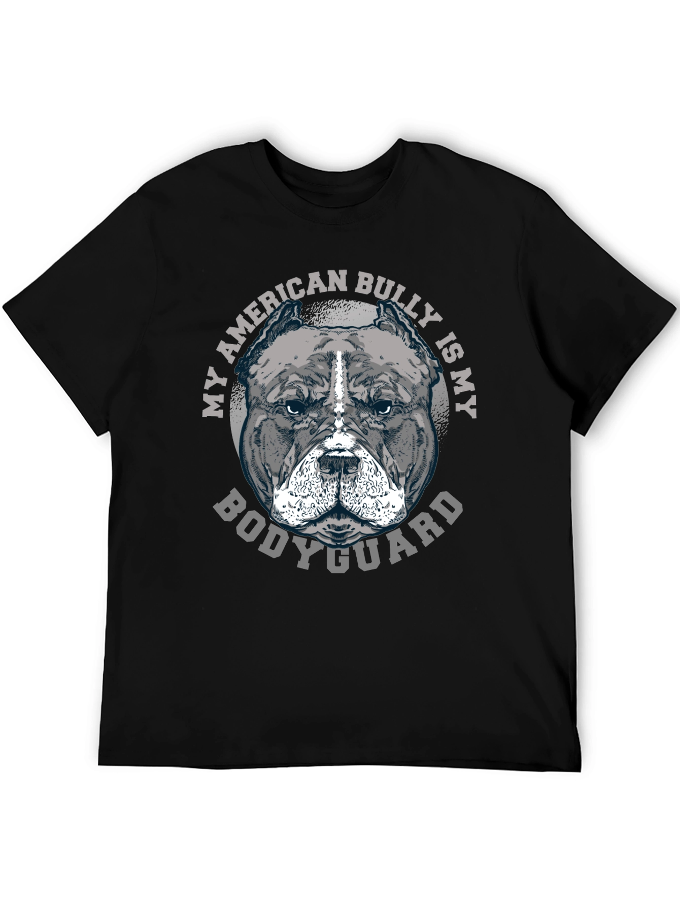 American Bully Bodyguard Graphic Tee - Black