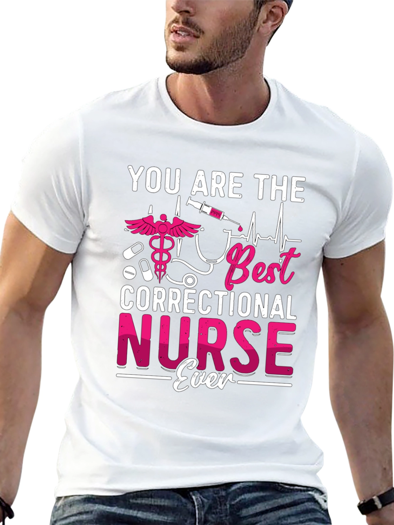 Correctional Nurse Ever Graphic T-Shirt