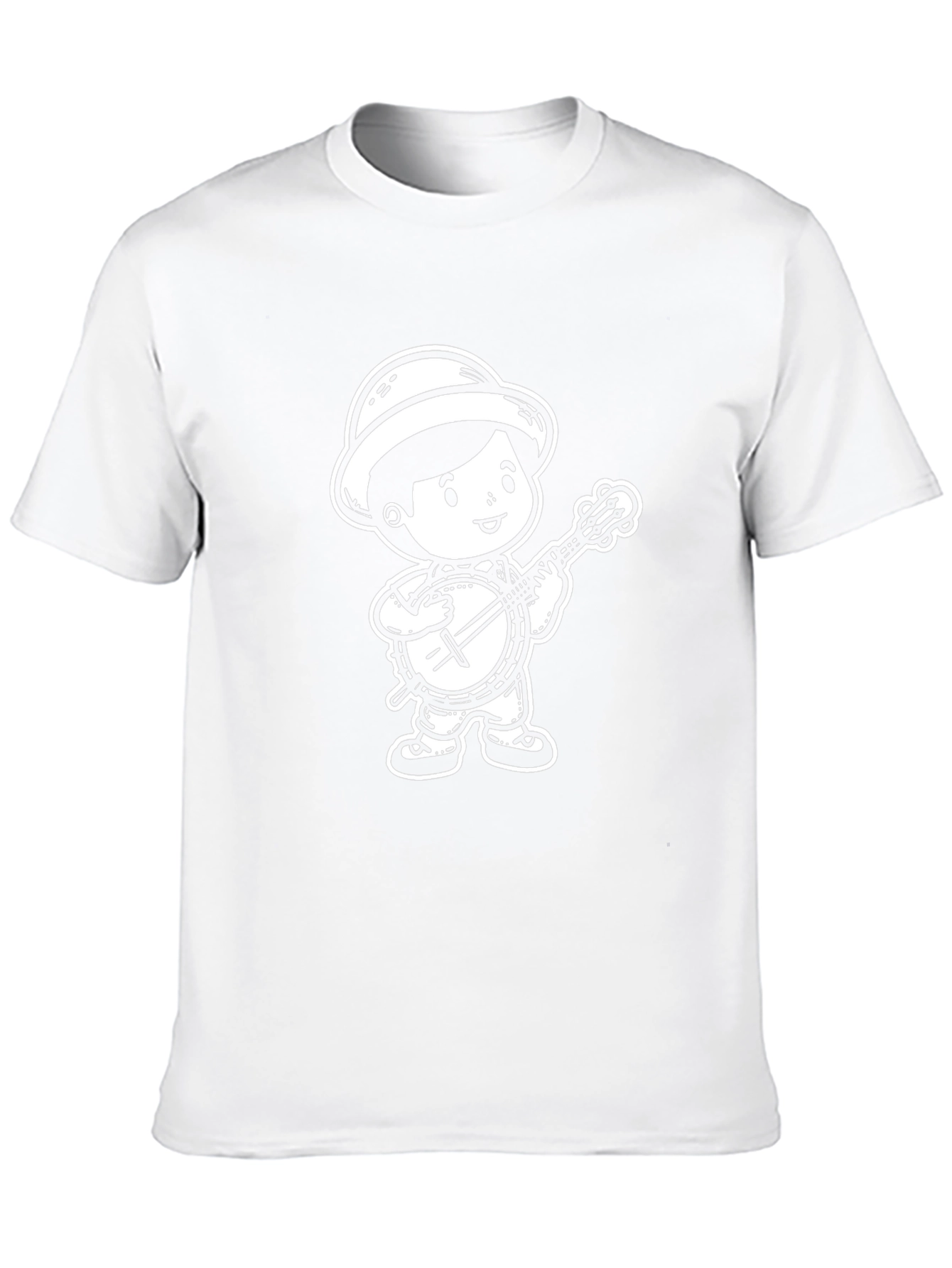 Banjo Boy T-Shirt - Black Cotton Tee