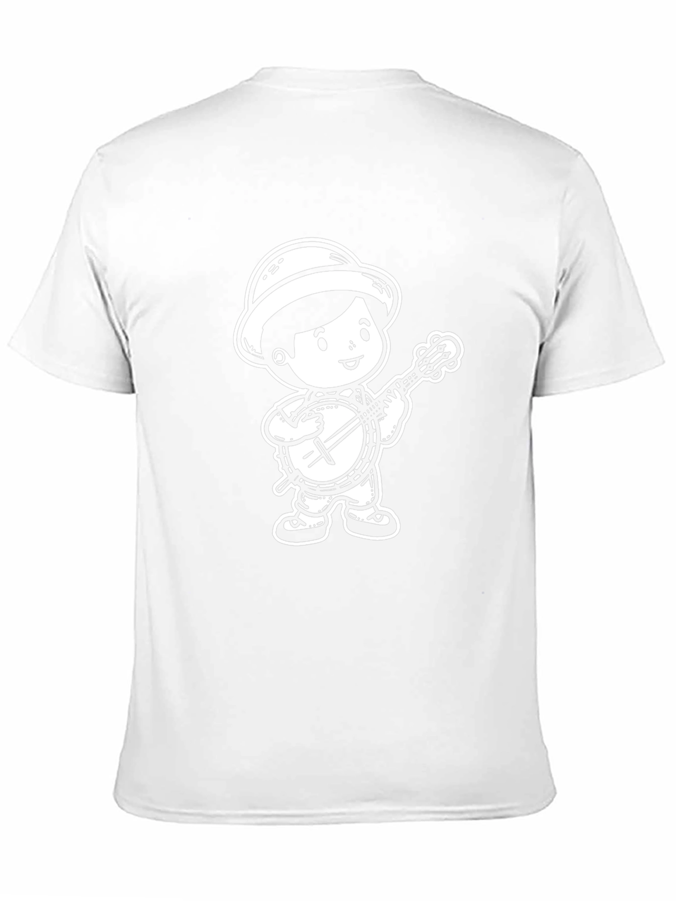 Banjo Boy T-Shirt - Black Cotton Tee