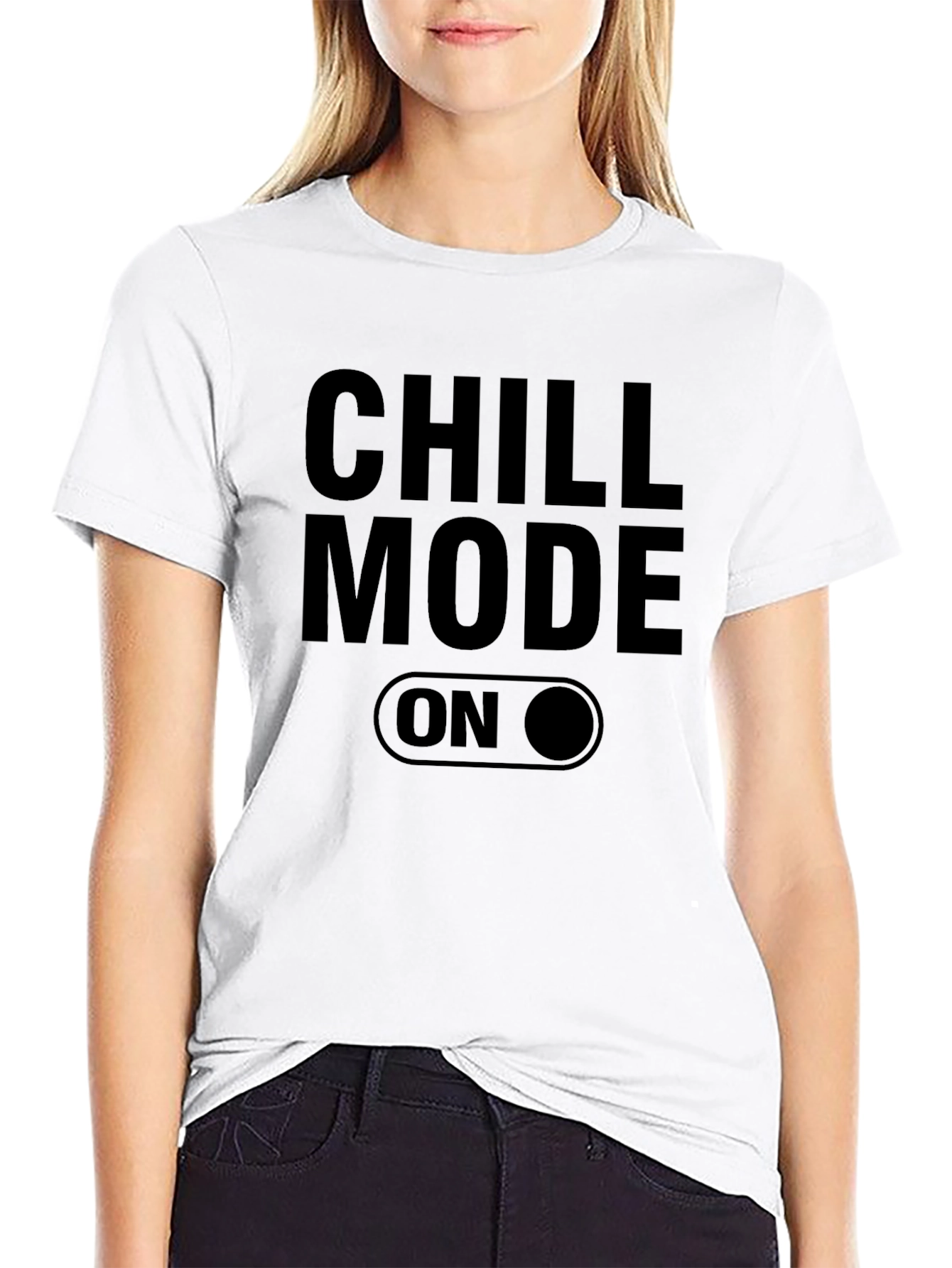 Chill Mode On T-Shirt - Relaxed Style