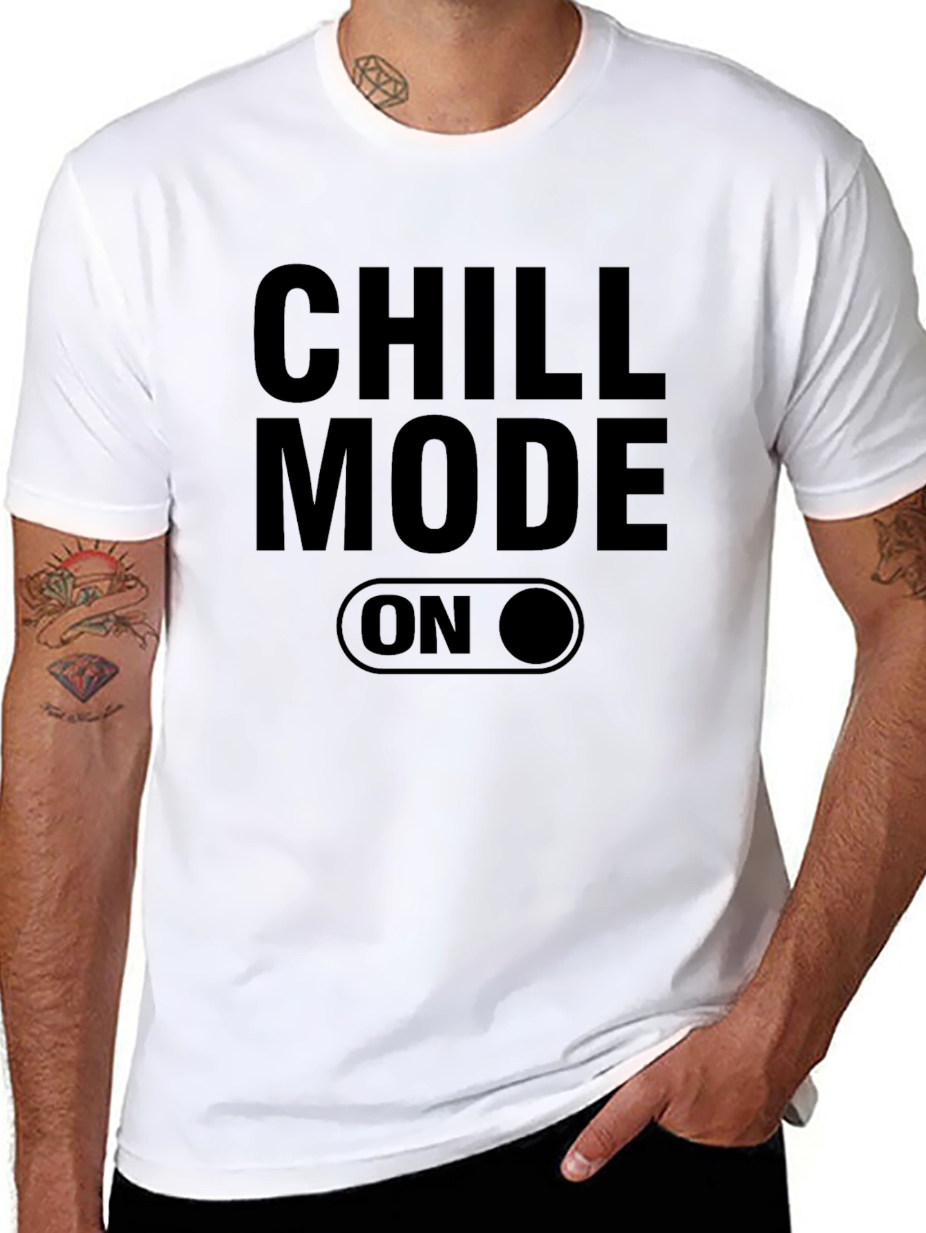 Chill Mode On T-Shirt - Relaxed Style