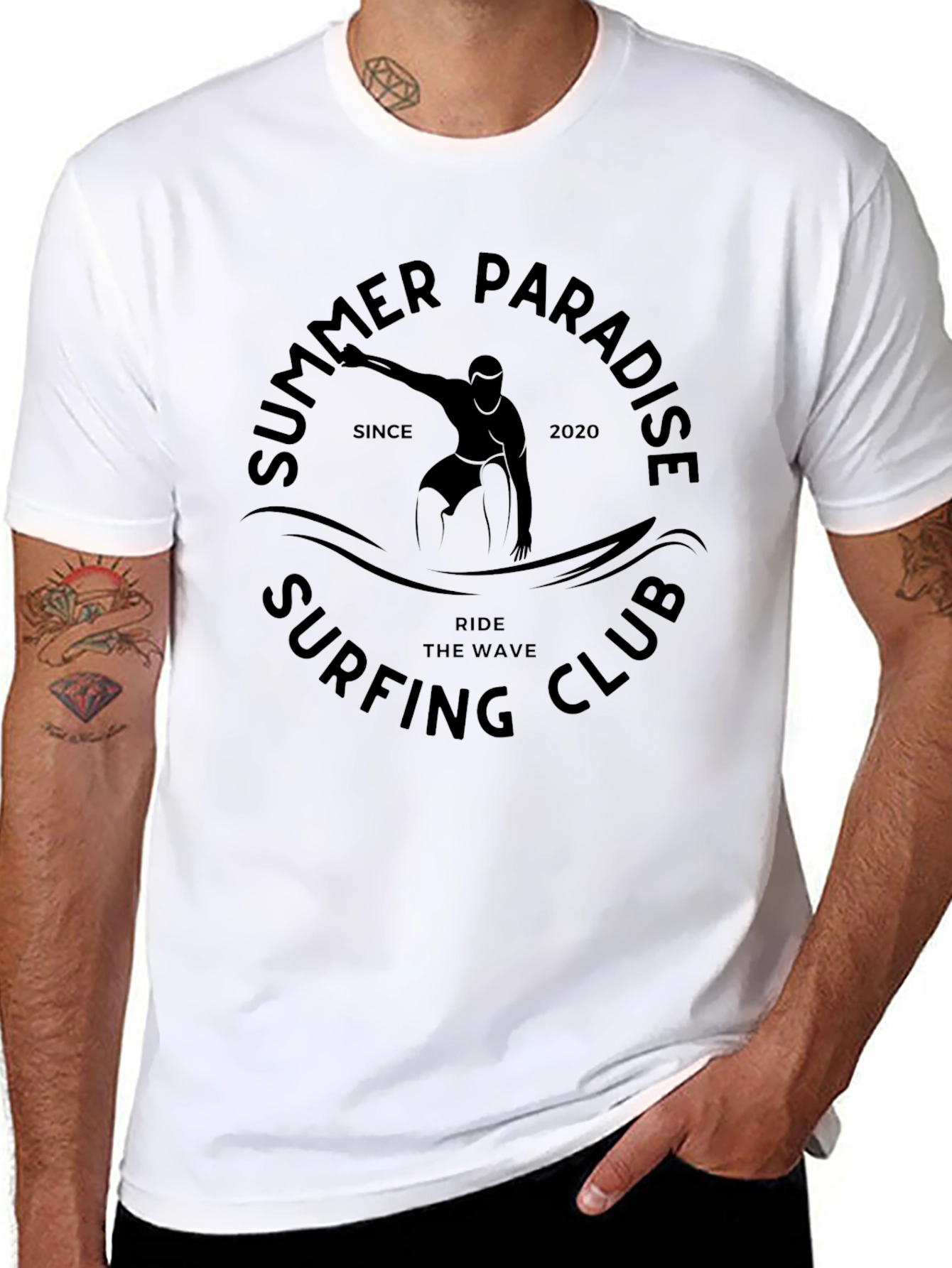Summer Paradise Surfing Club T-Shirt