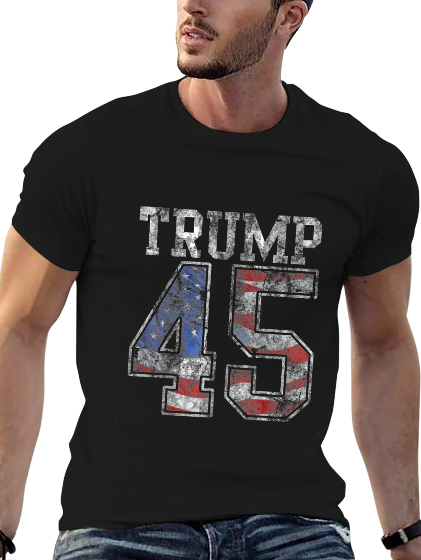 Trump 45 Graphic T-Shirt