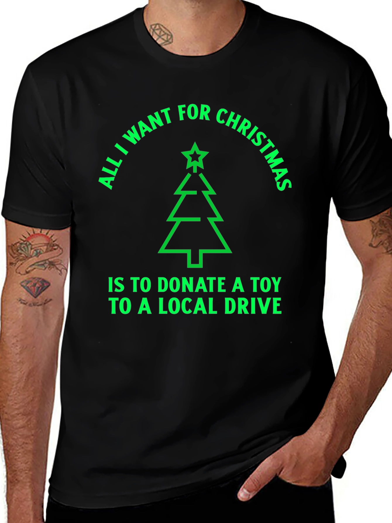 Donate a Toy Christmas T-Shirt