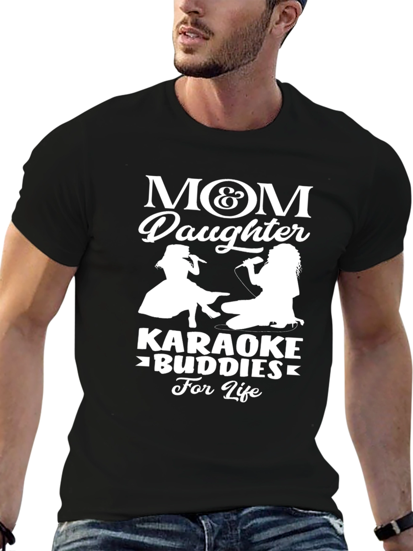 Mom & Daughter Karaoke Buddies T-Shirt
