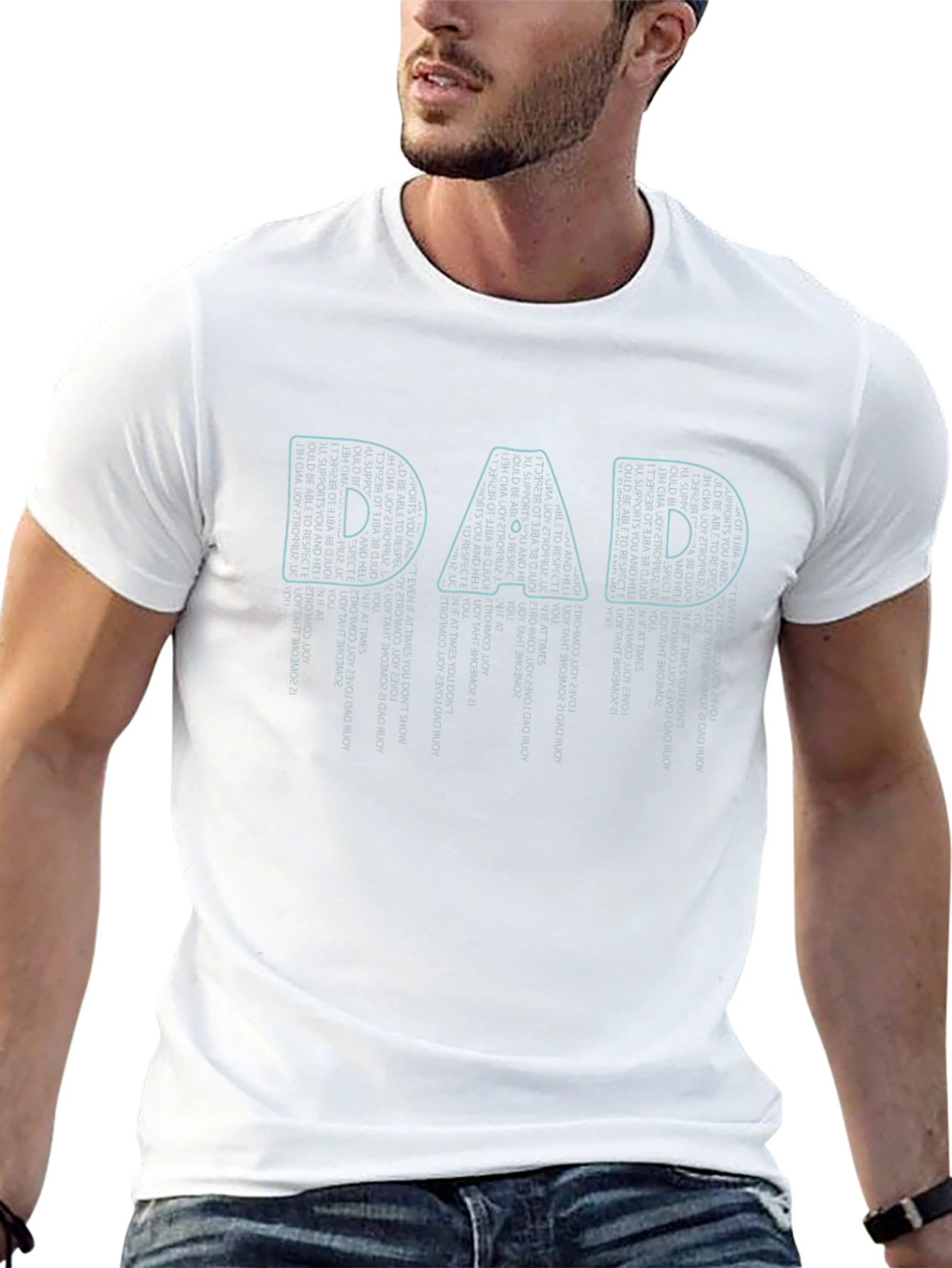 Dad Typography Graphic T-Shirt