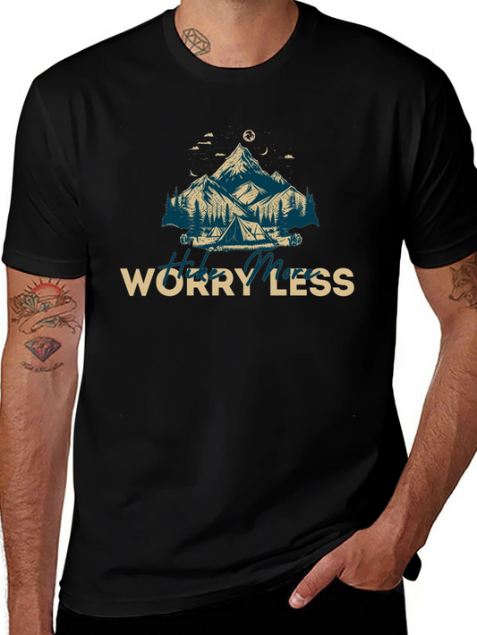 Hike More Worry Less Graphic Tee