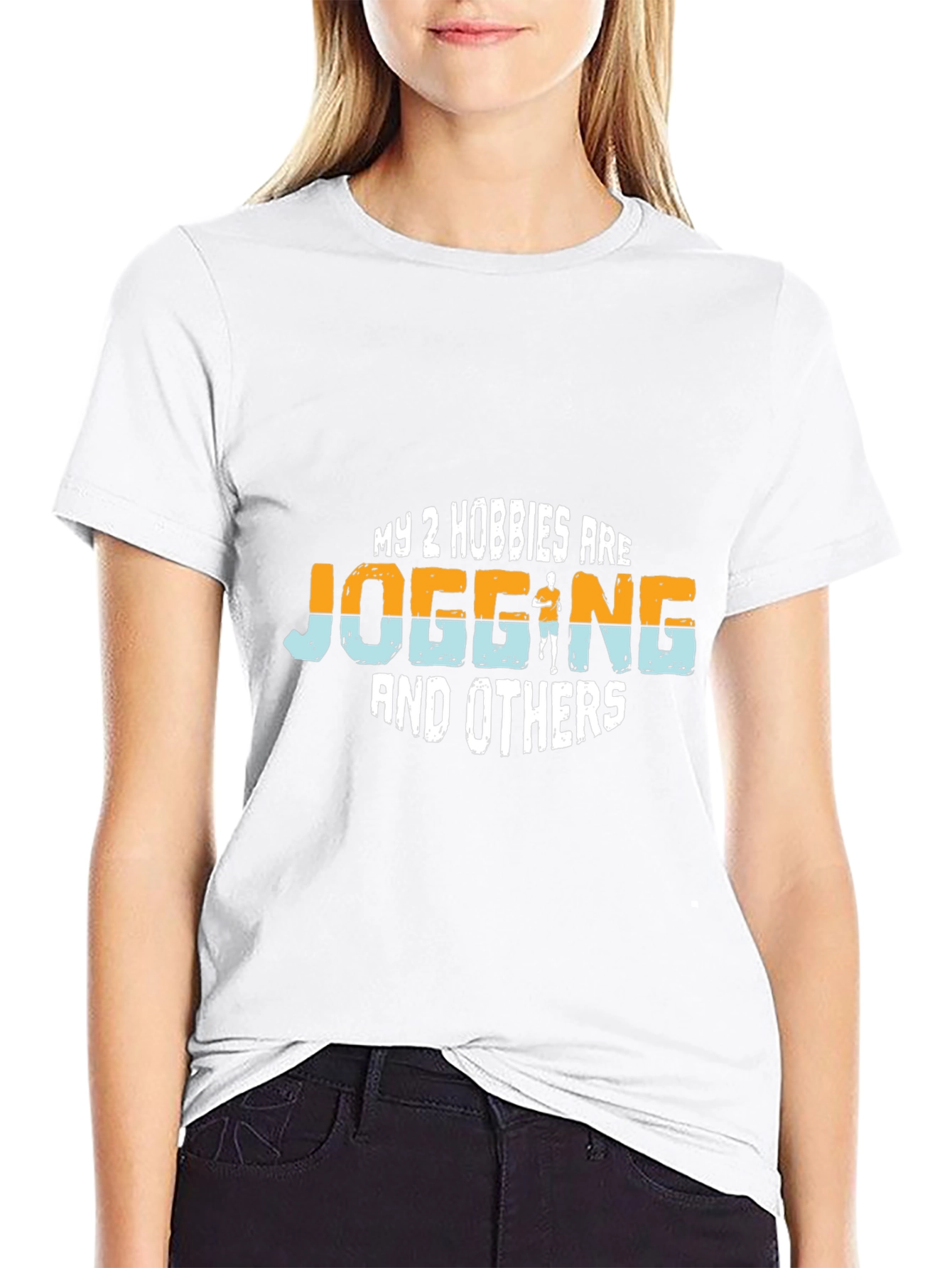 Jogging Hobby Graphic T-Shirt