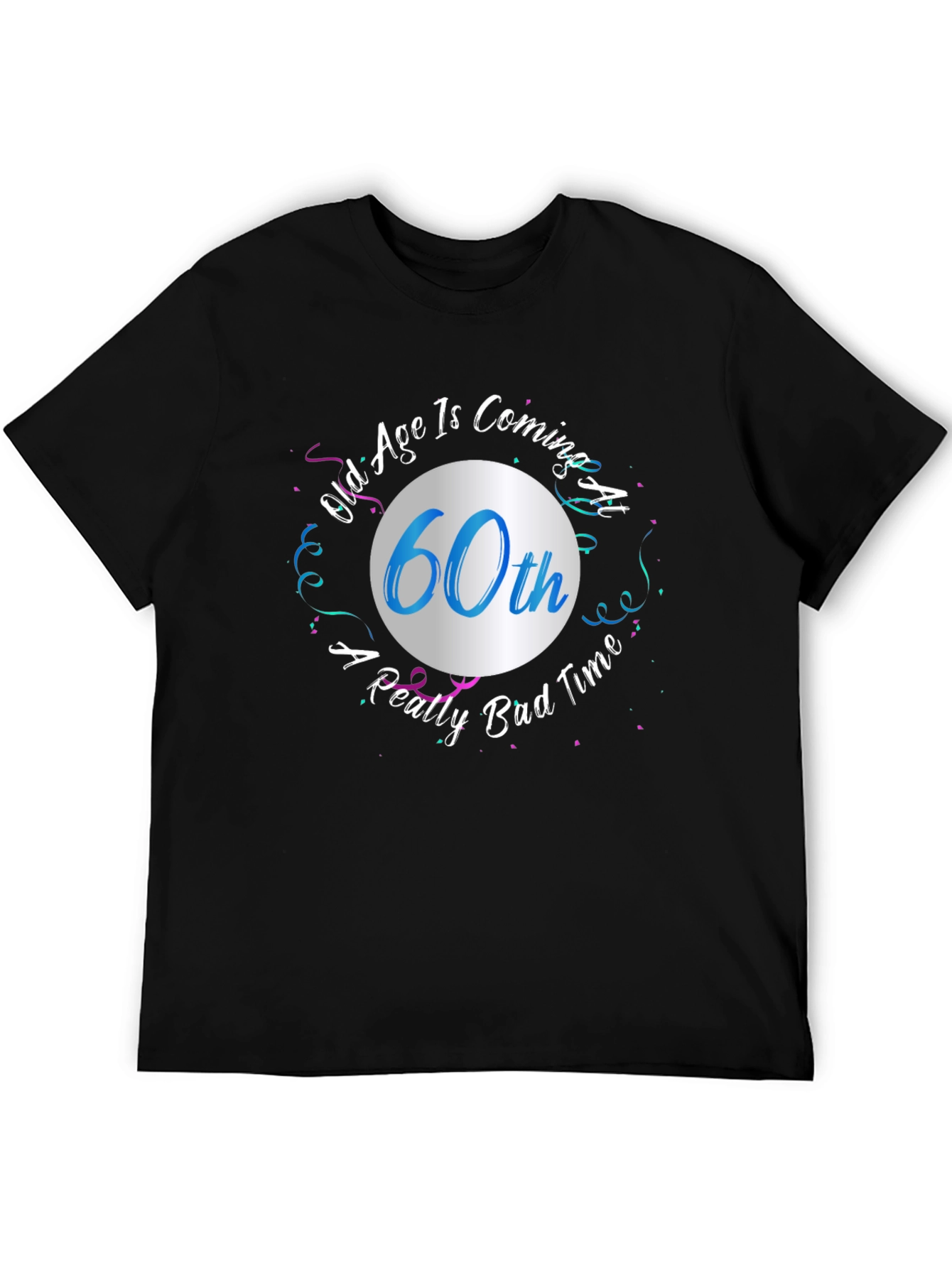 Funny 60th Birthday T-Shirt: Old Age Coming