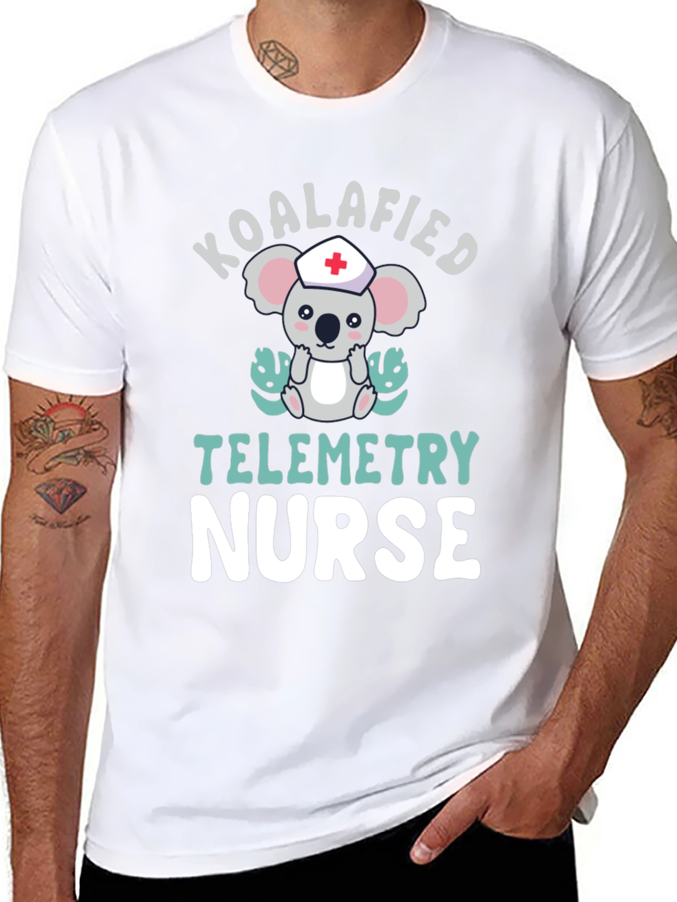 Koalafied Telemetry Nurse Graphic Tee