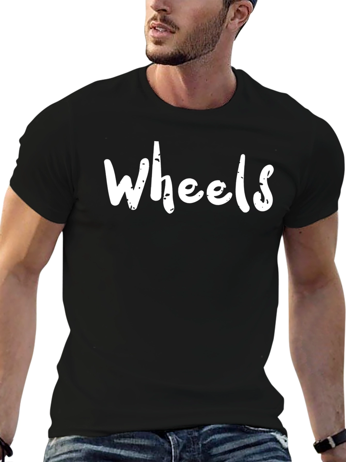 Wheels Graphic Tee - Casual Comfort