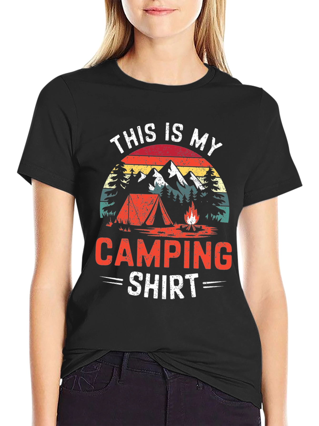 This is My Camping Shirt - Graphic Tee