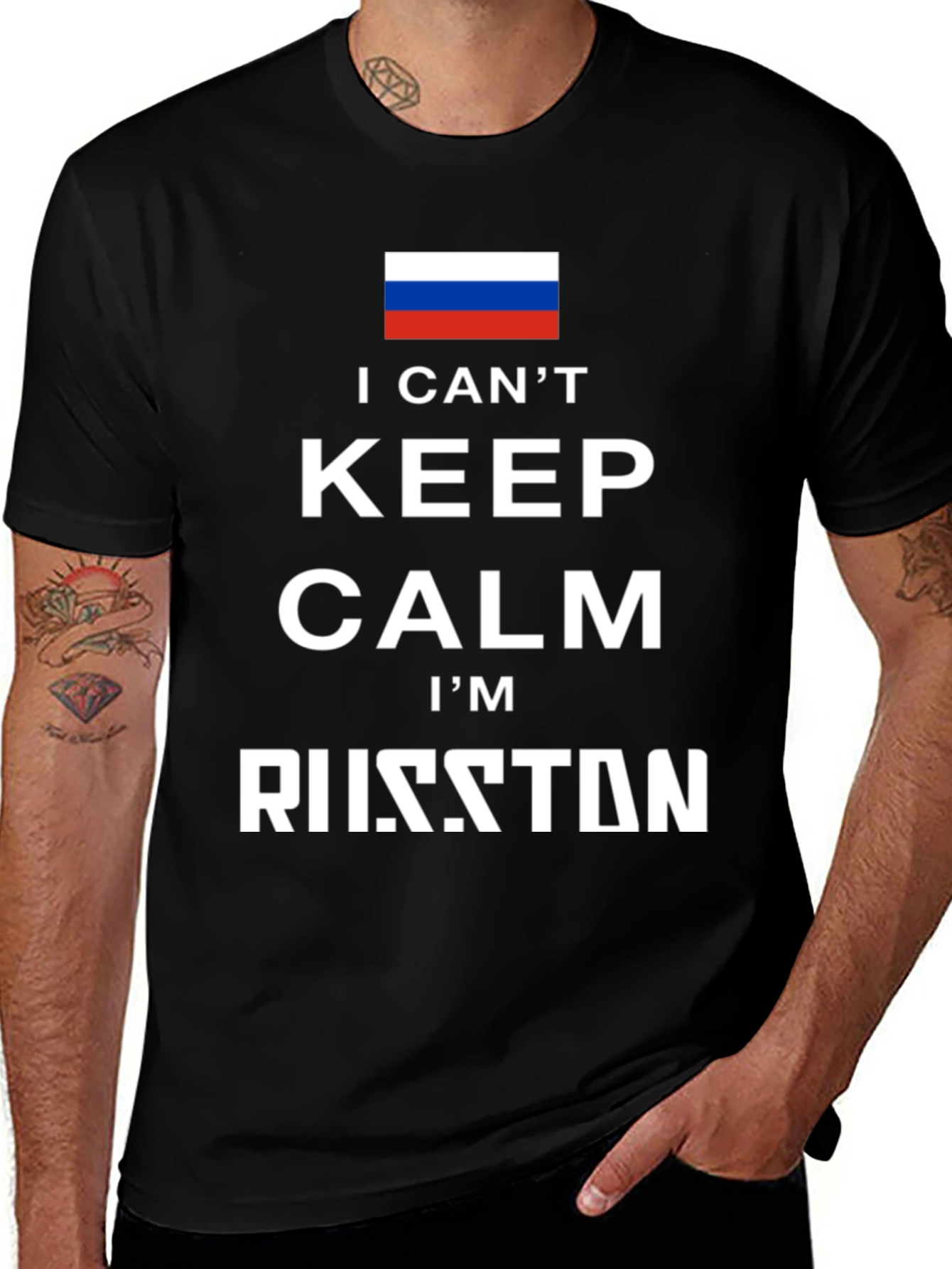 I Cant Keep Calm Im Russian T-Shirt