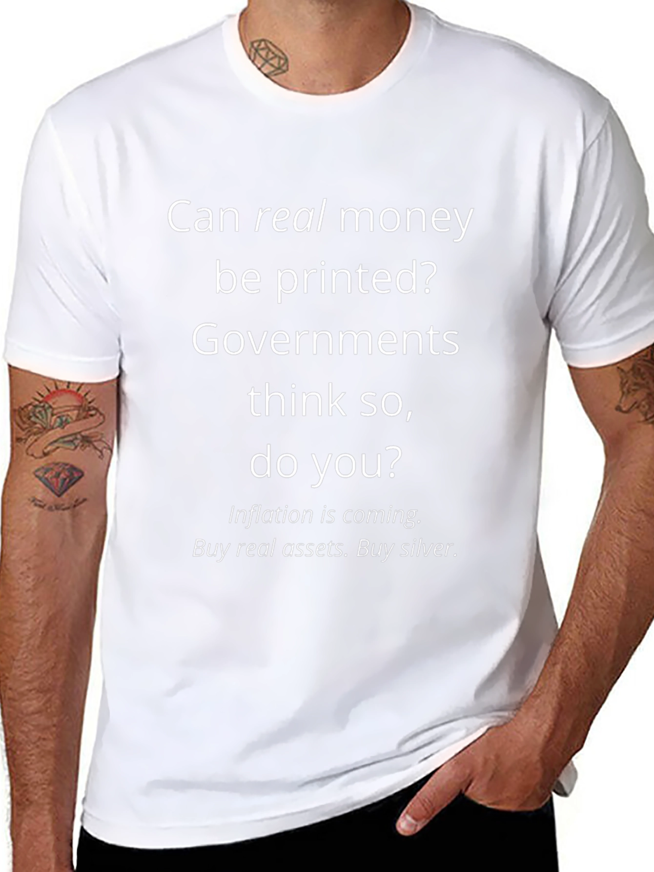 Can Real Money Be Printed? T-Shirt