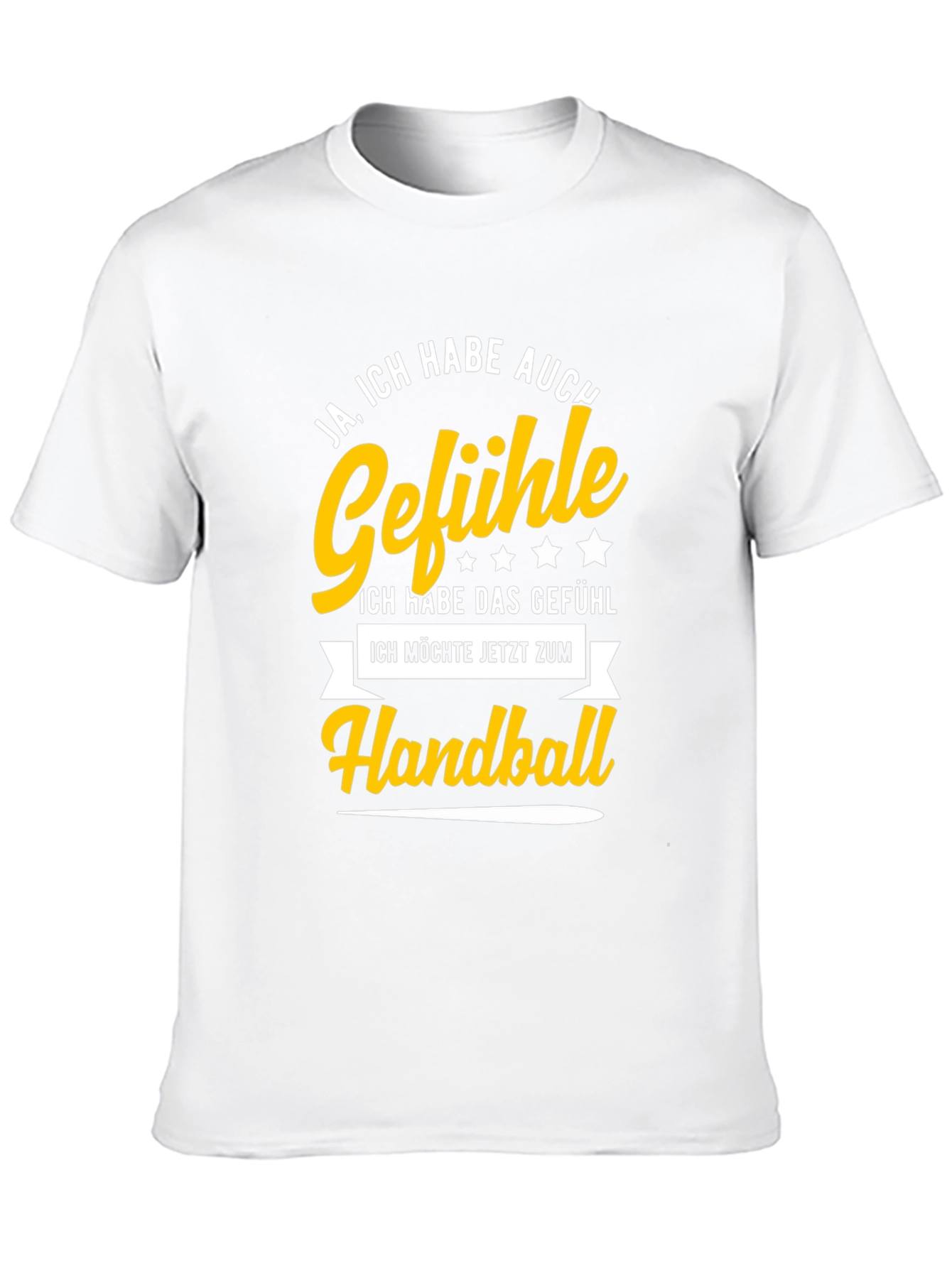 Handball Feelings T-Shirt - Black Cotton Tee