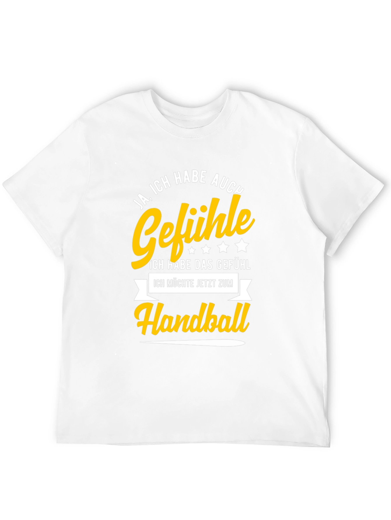 Handball Feelings T-Shirt - Black Cotton Tee