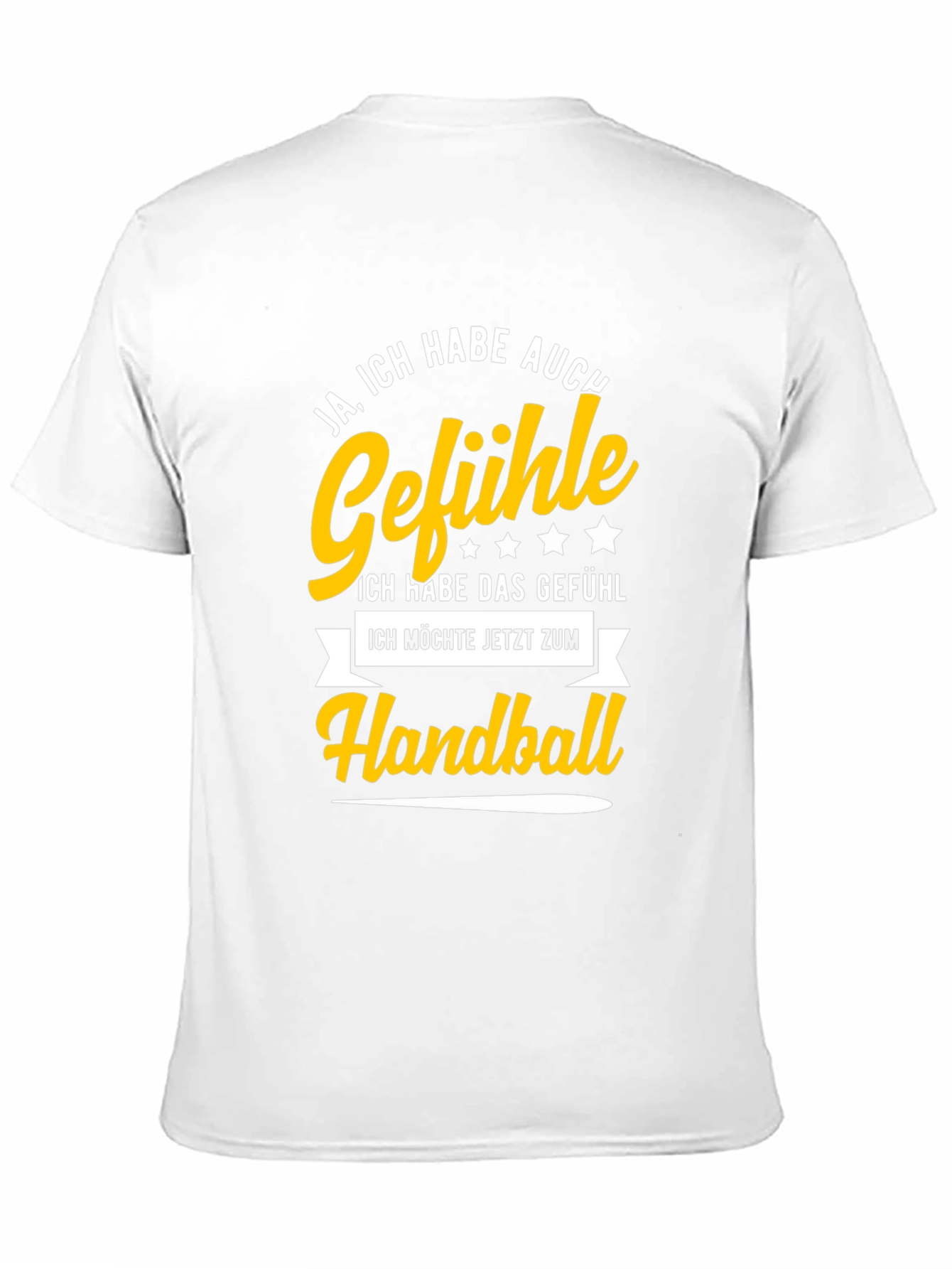 Handball Feelings T-Shirt - Black Cotton Tee