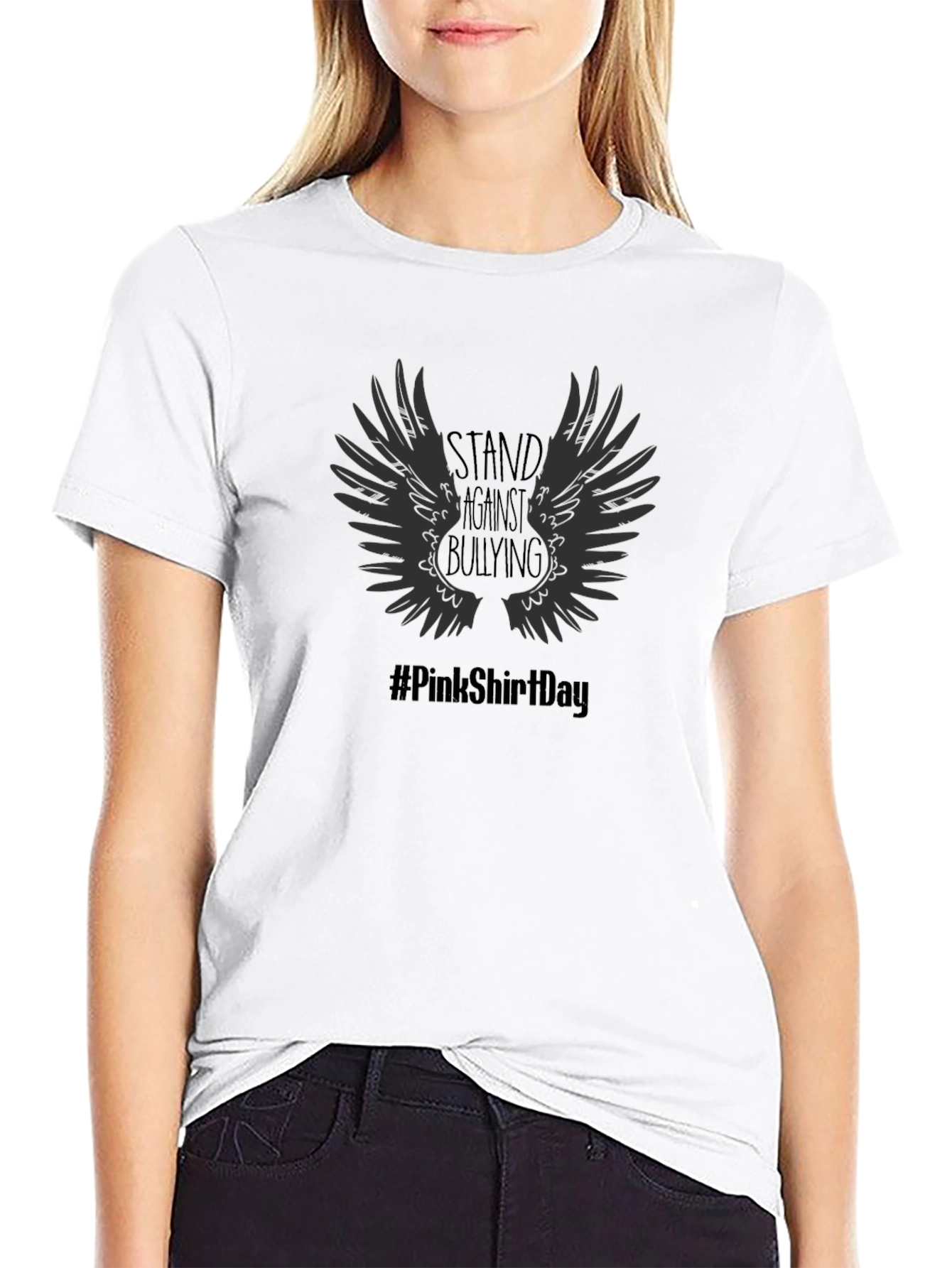 Stand Against Bullying T-Shirt - Pink Shirt Day