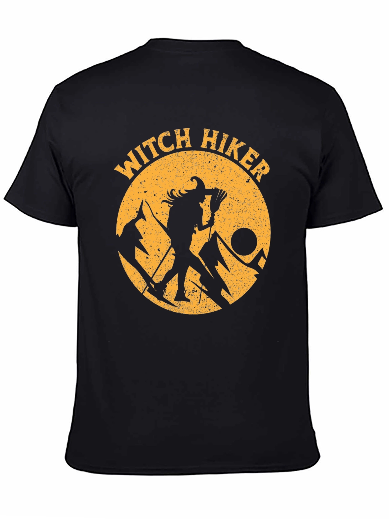 Witch Hiker Graphic Tee - Outdoor Adventure